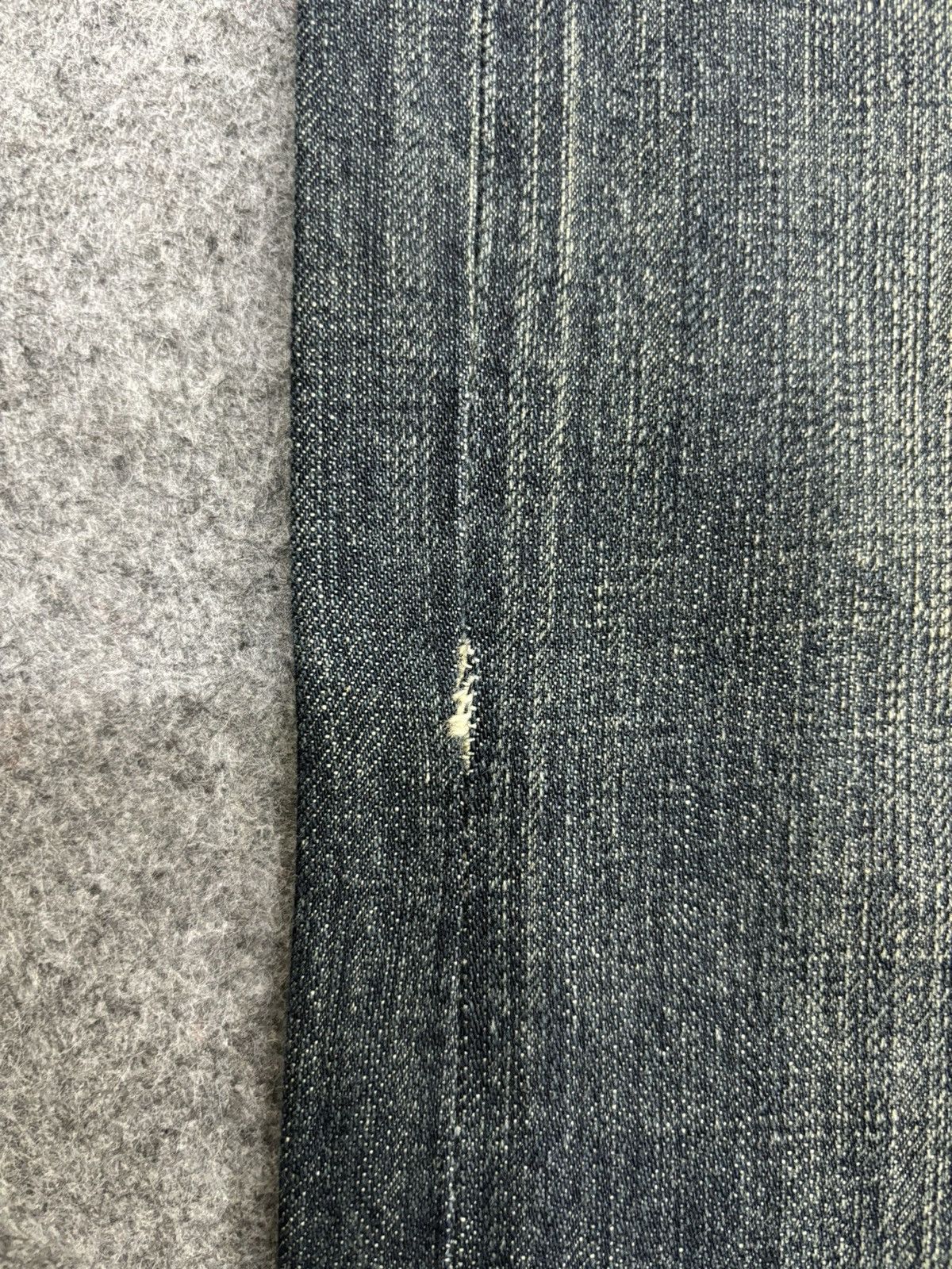 Designer 💥Japanese Brand Koi Fish Embroidery Double Pocket Denim F542 Size US 31 - 7 Thumbnail