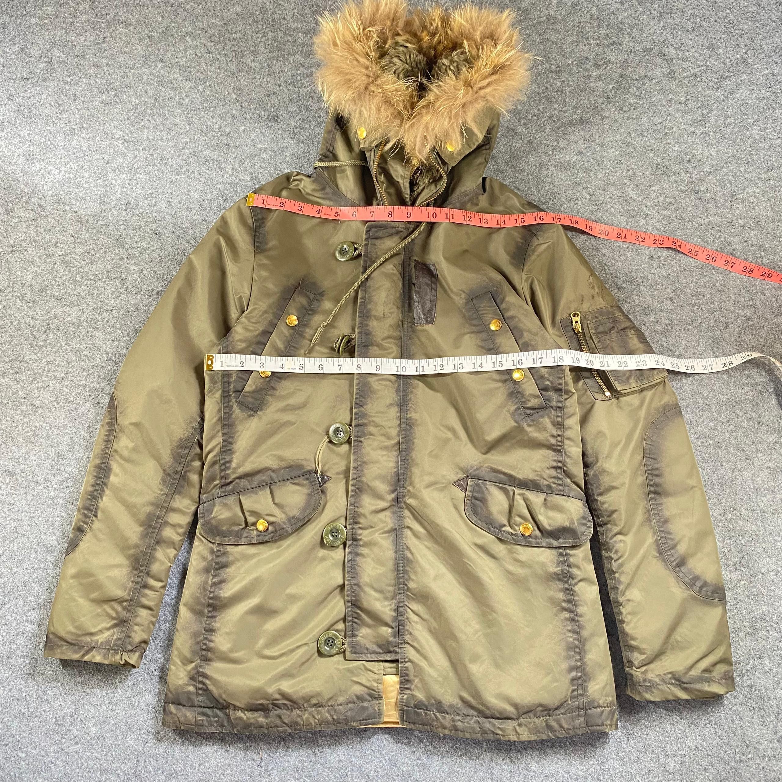 Vanquish Vintage Vaquish Millitary Fur Hoodies Jacket Size US S / EU 44-46 / 1 - 6 Thumbnail