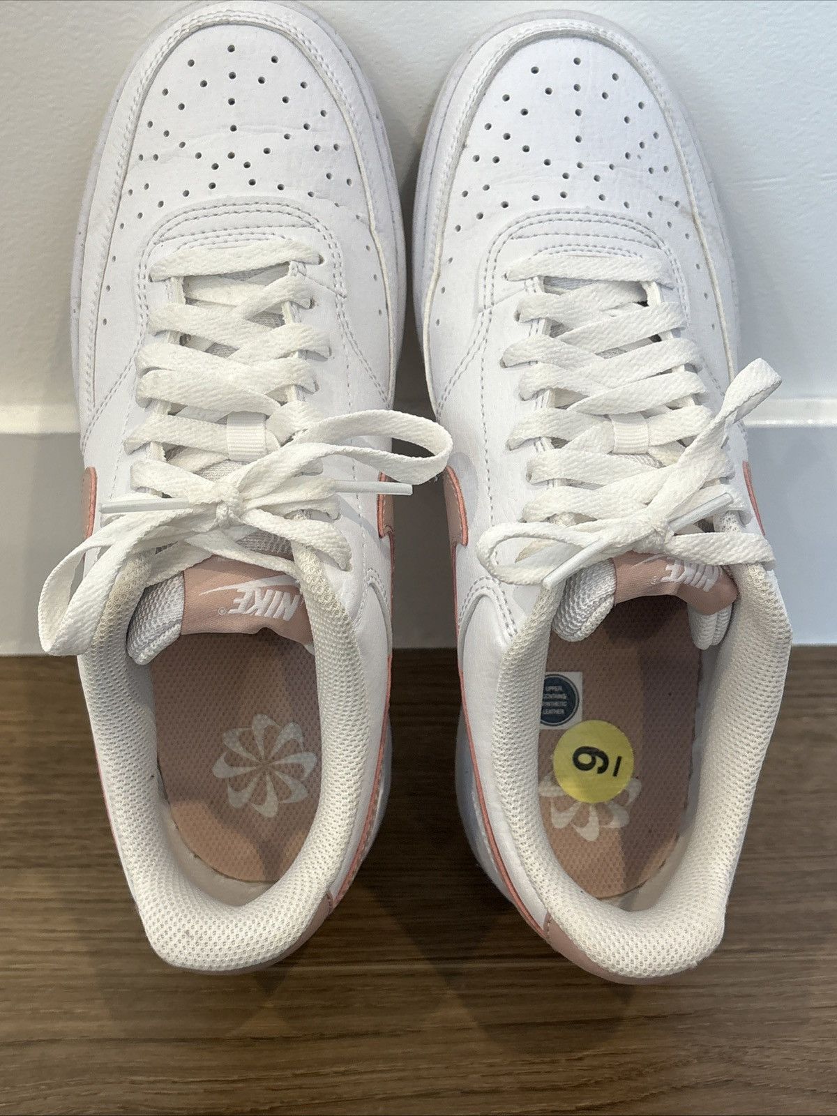 Nike Nike Court Vision Low Women’s Size 9 White/Pink Oxford Size US 9 / IT 39 - 11 Thumbnail