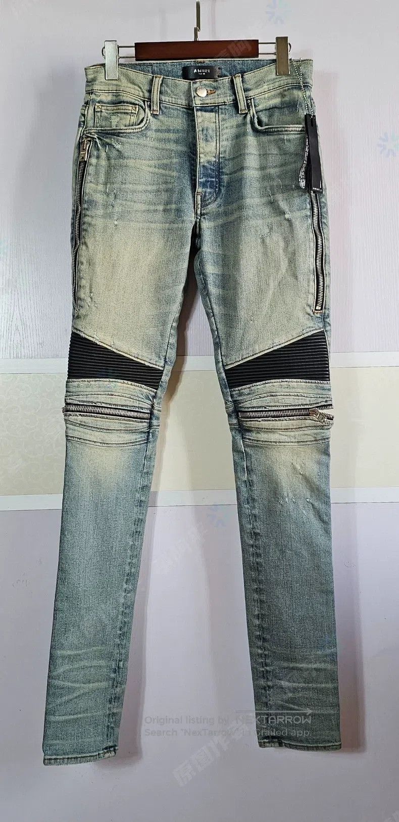 Amiri Amiri Patchwork Denim Pants Size US 30 / EU 46 - 1 Thumbnail