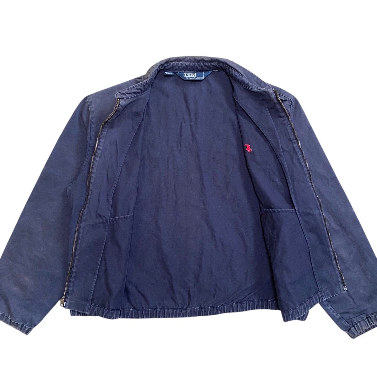 Polo Ralph Lauren × Vintage 💥90s BLUE WORKER POLO RALPH LAUREN JACKET Size US M / EU 48-50 / 2 - 5 Thumbnail