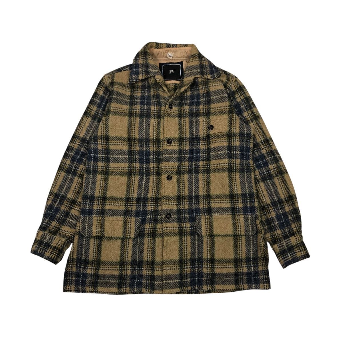 Japanese Brand 🔥VINTAGE FLANNEL SHIRT JACKET TARTAN JM ISSEY MIYAKE Size US M / EU 48-50 / 2 - 1 Thumbnail