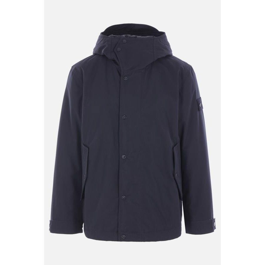 Stone Island STONE ISLAND Navy Blue Waterproof Light Compact Touch Jacket Size US XL / EU 56 / 4 - 1 Thumbnail