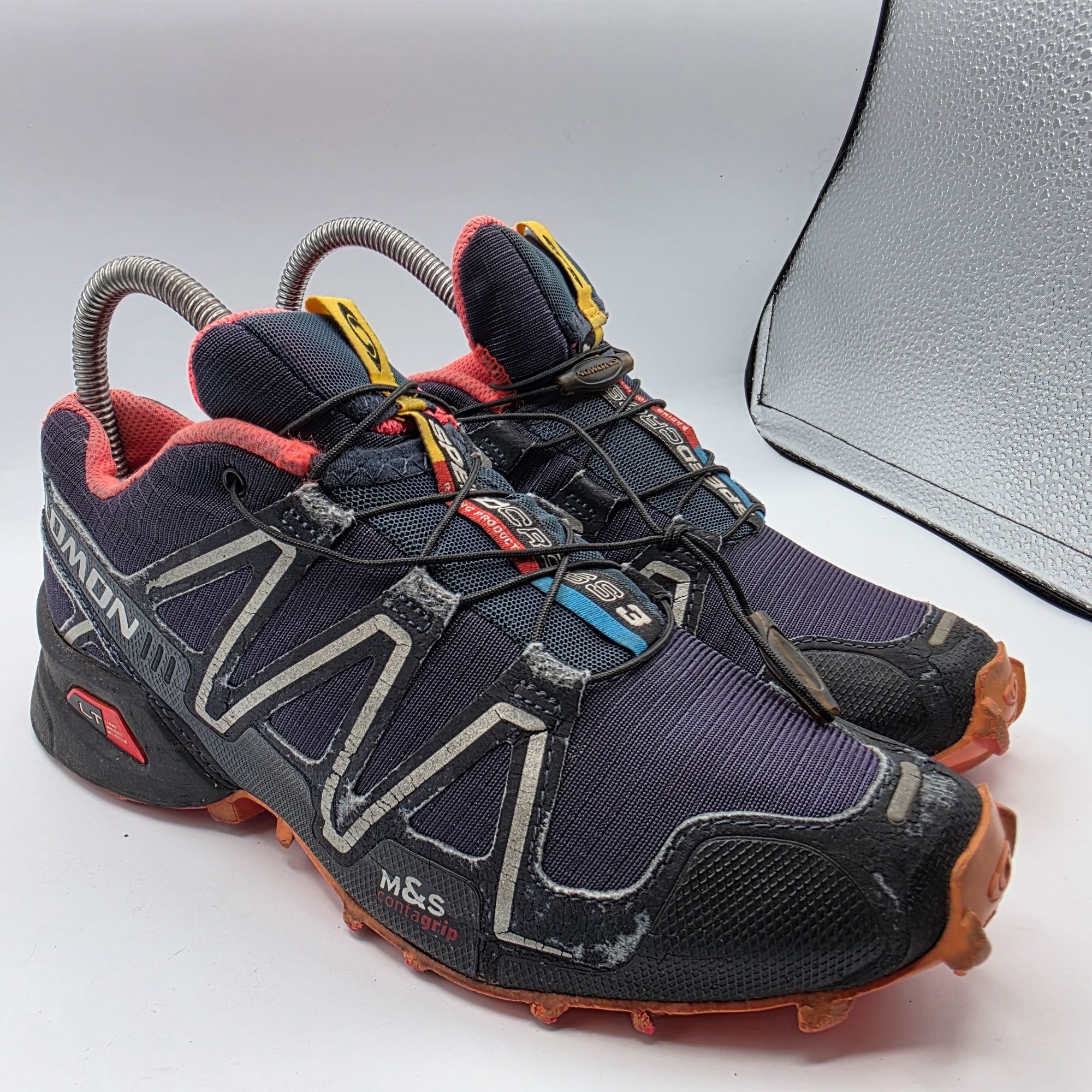 Salomon Salomon Speedcross 3 Womens Size 6 Black Pink Trail Running Size US 6 / IT 36 - 1 Thumbnail