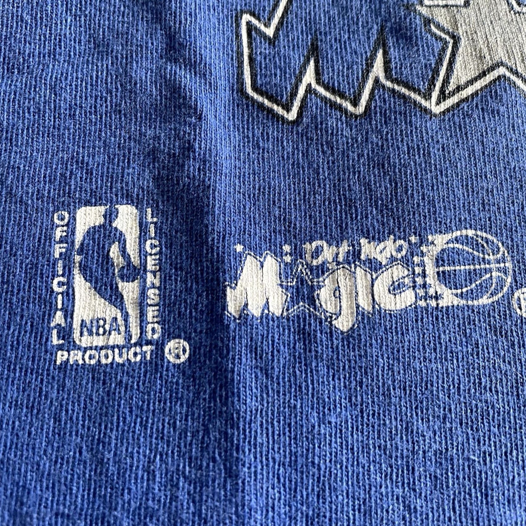 NBA VINTAGE NBA Orlando Magic Nutmeg Sport Shirt Mens Large Blue 90s Mens L Size US L / EU 52-54 / 3 - 3 Thumbnail