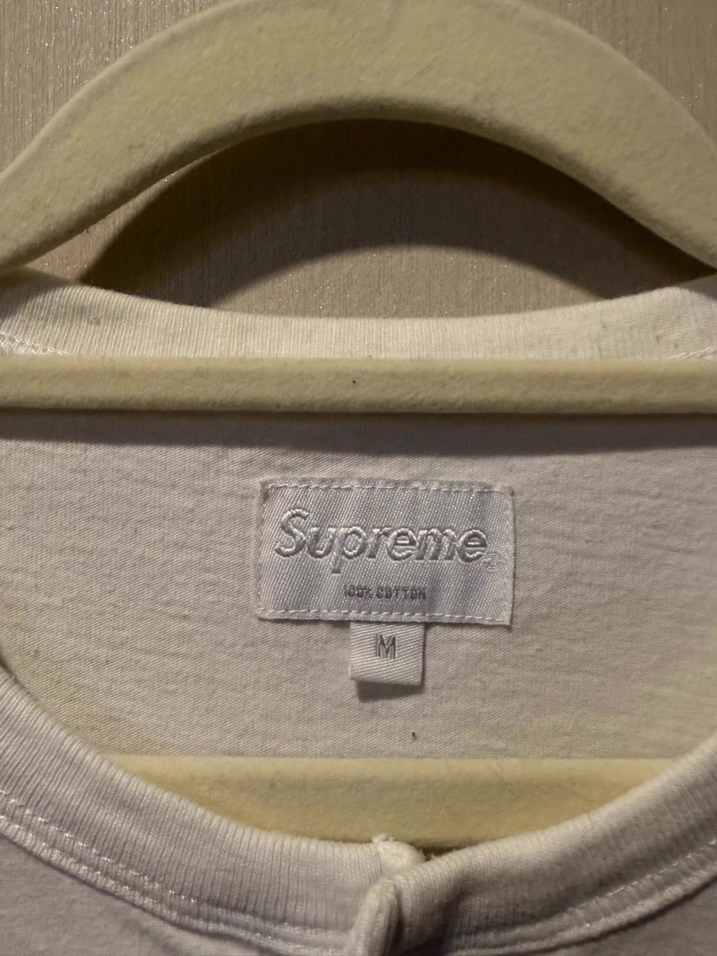 Supreme Supreme White & Green Panel Short Sleeve Henley Shir Ｑ20 Size US M / EU 48-50 / 2 - 2 Thumbnail