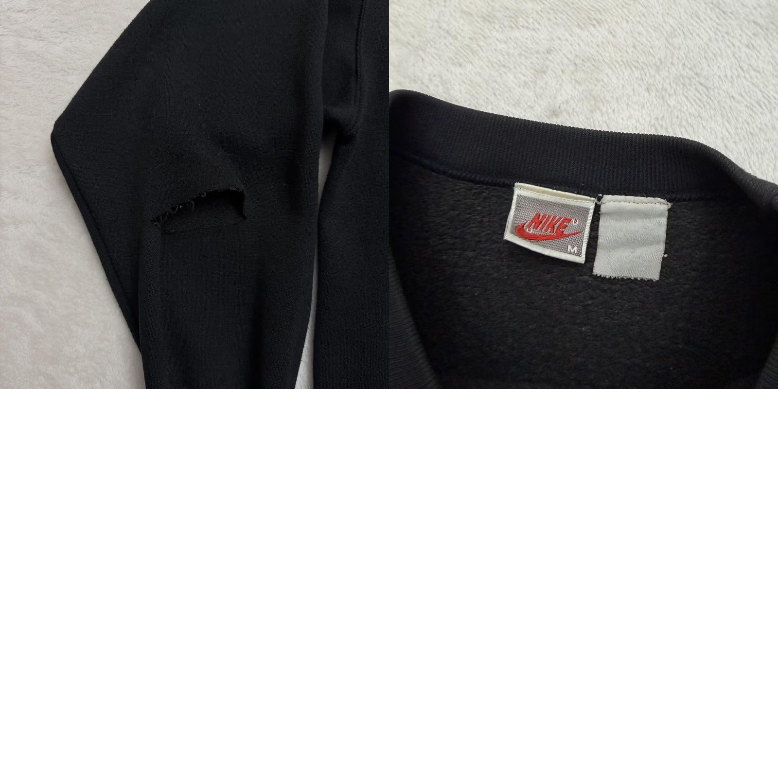 Nike VINTAGE Nike British Sport Sweatshirt Mens M Black Graphic Print Pullover Crewneck Logo Size US M / EU 48-50 / 2 - 10 Thumbnail