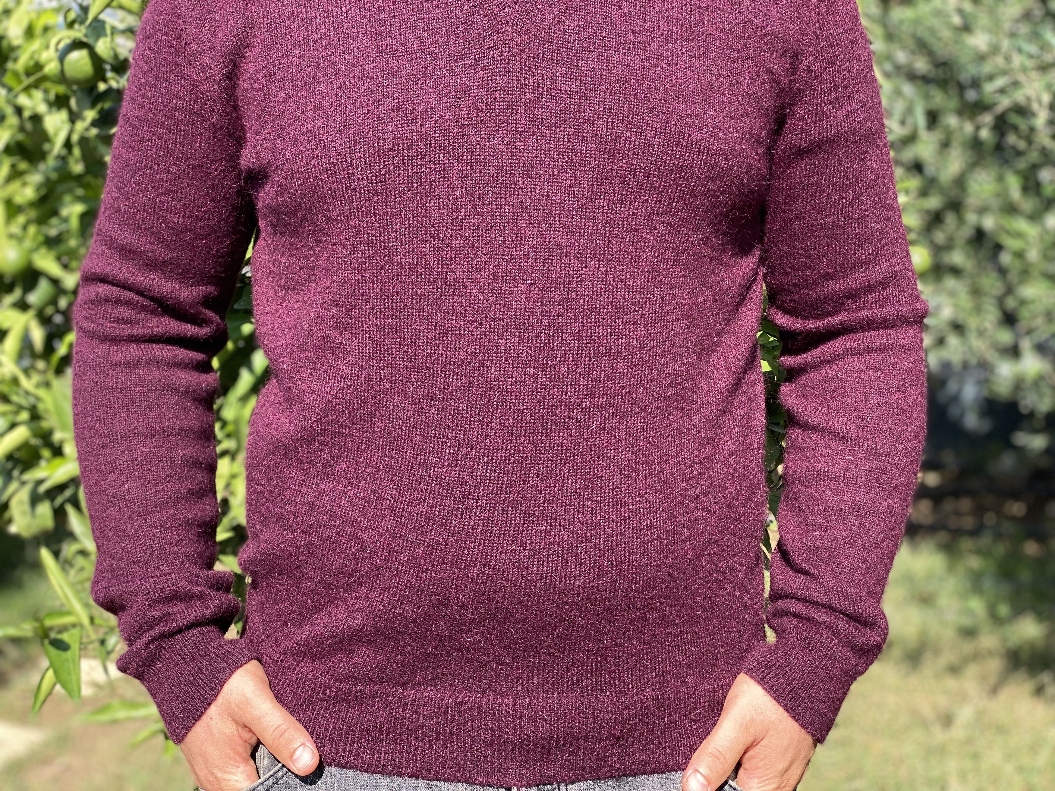 Prada Prada Milano Alpaca V-Neck Pullover Jumper Size 52 50 L Size US M / EU 48-50 / 2 - 10 Thumbnail