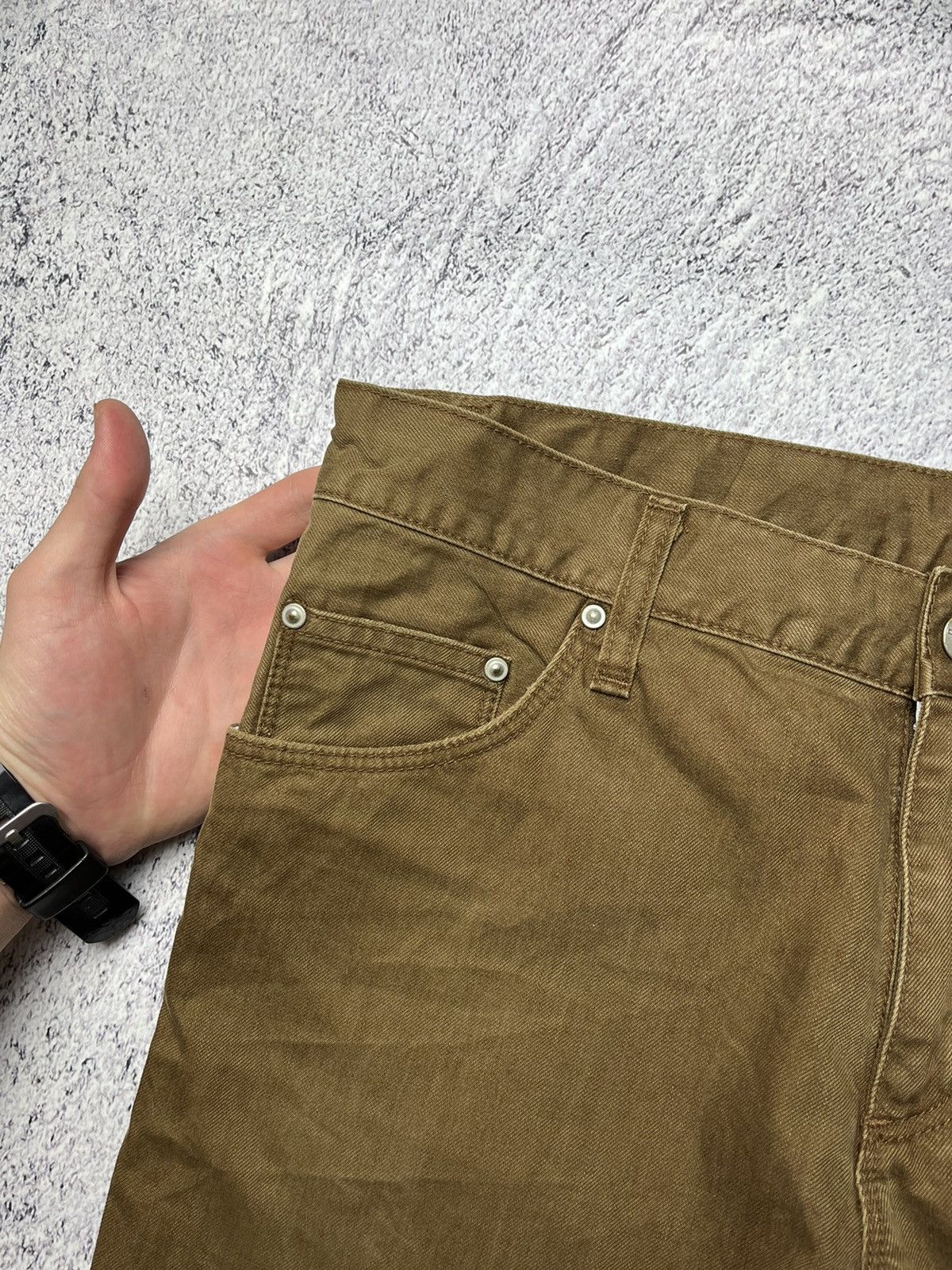 Carhartt Vintage 90's Carhartt Utility Canvas Work Pants Size US 32 / EU 48 - 7 Thumbnail