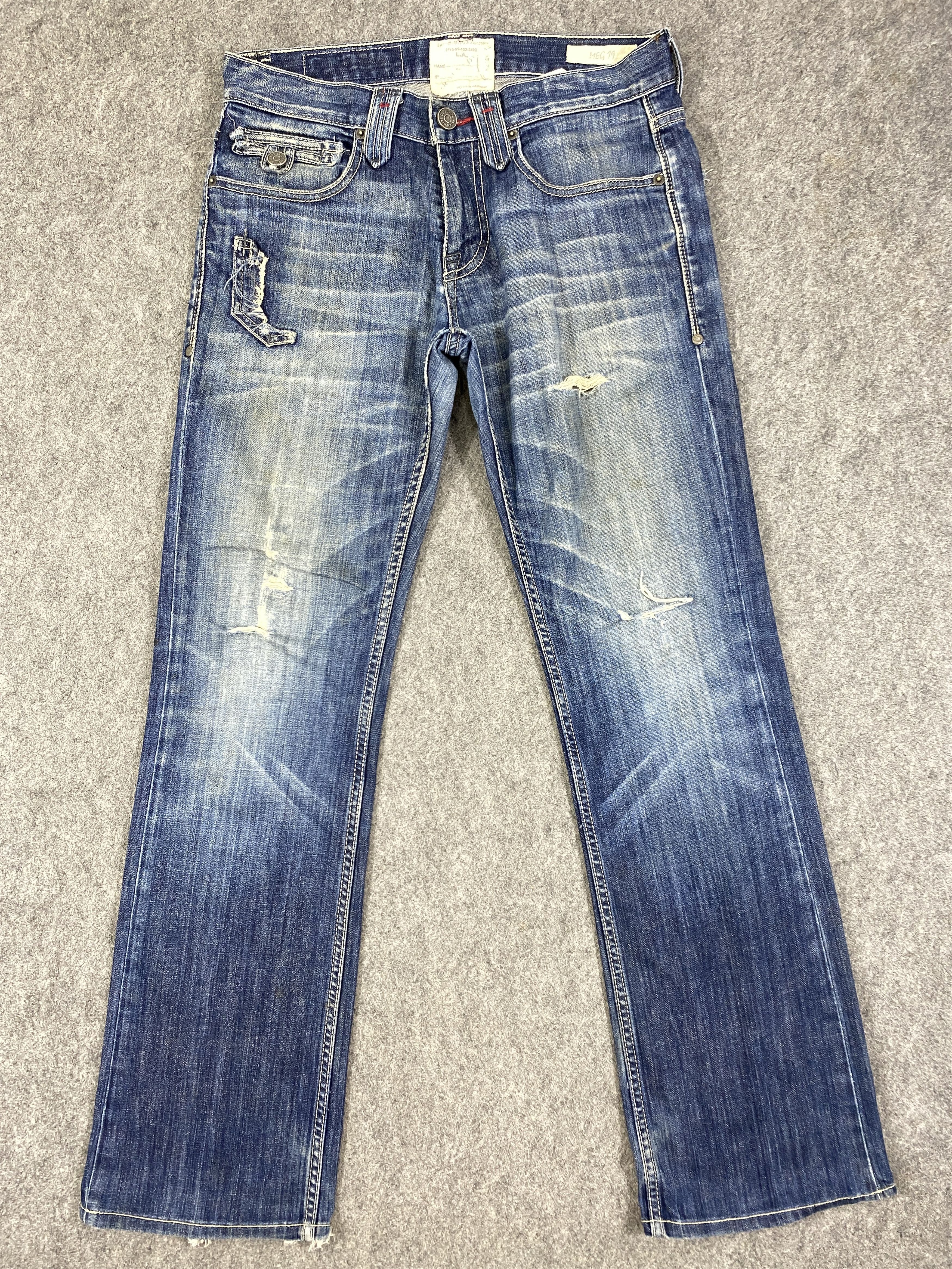 If Six Was Nine Vintage Jimmy Tavertini Flare Jeans 31x30 - JN3273 Size US 31 - 1 Thumbnail