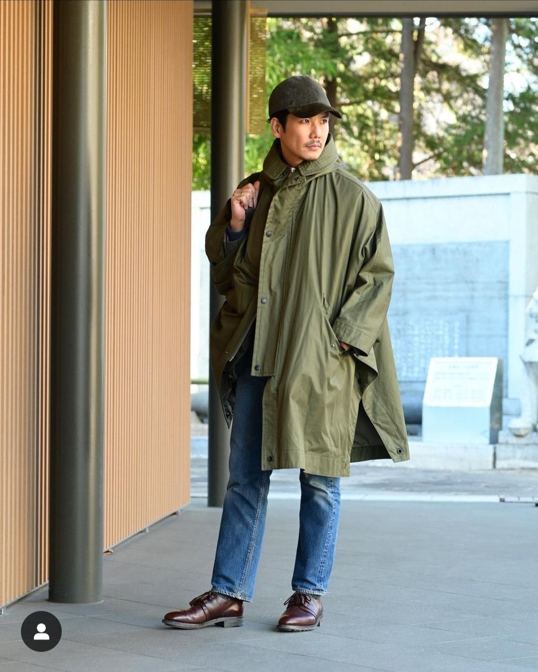 image of Archival Clothing x Military Iconic 80's Army Fishtail Military Parka Seen On Kanye in Miltary Gree
