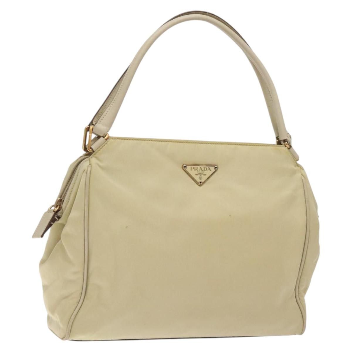 Prada Prada Vintage Zip Handbag Tessuto Size ONE SIZE - 1 Thumbnail