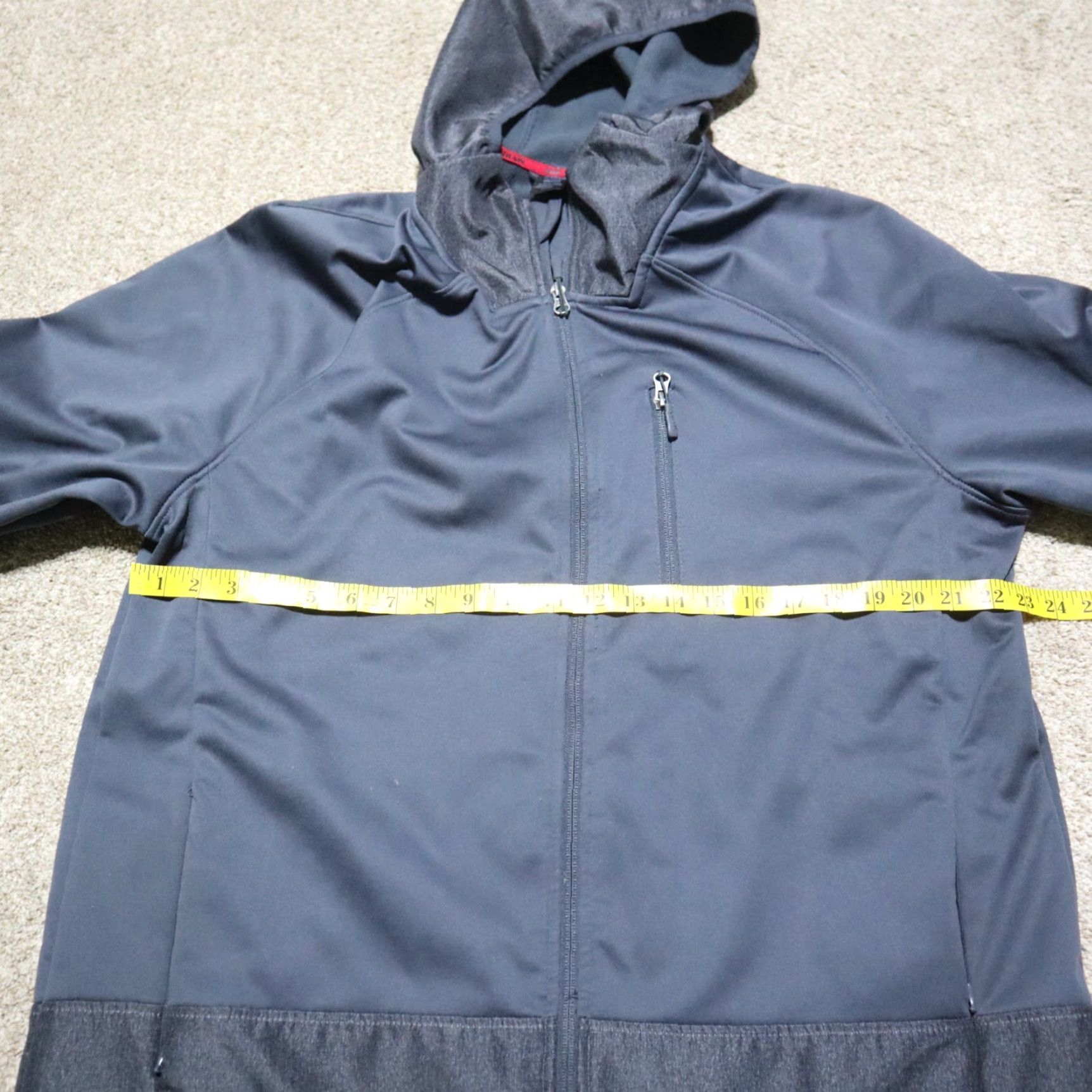 Vintage RBX Xtrain Gray Full Zip Hooded Perform Athletic Jacket Adult Men L Large Size US L / EU 52-54 / 3 - 4 Thumbnail