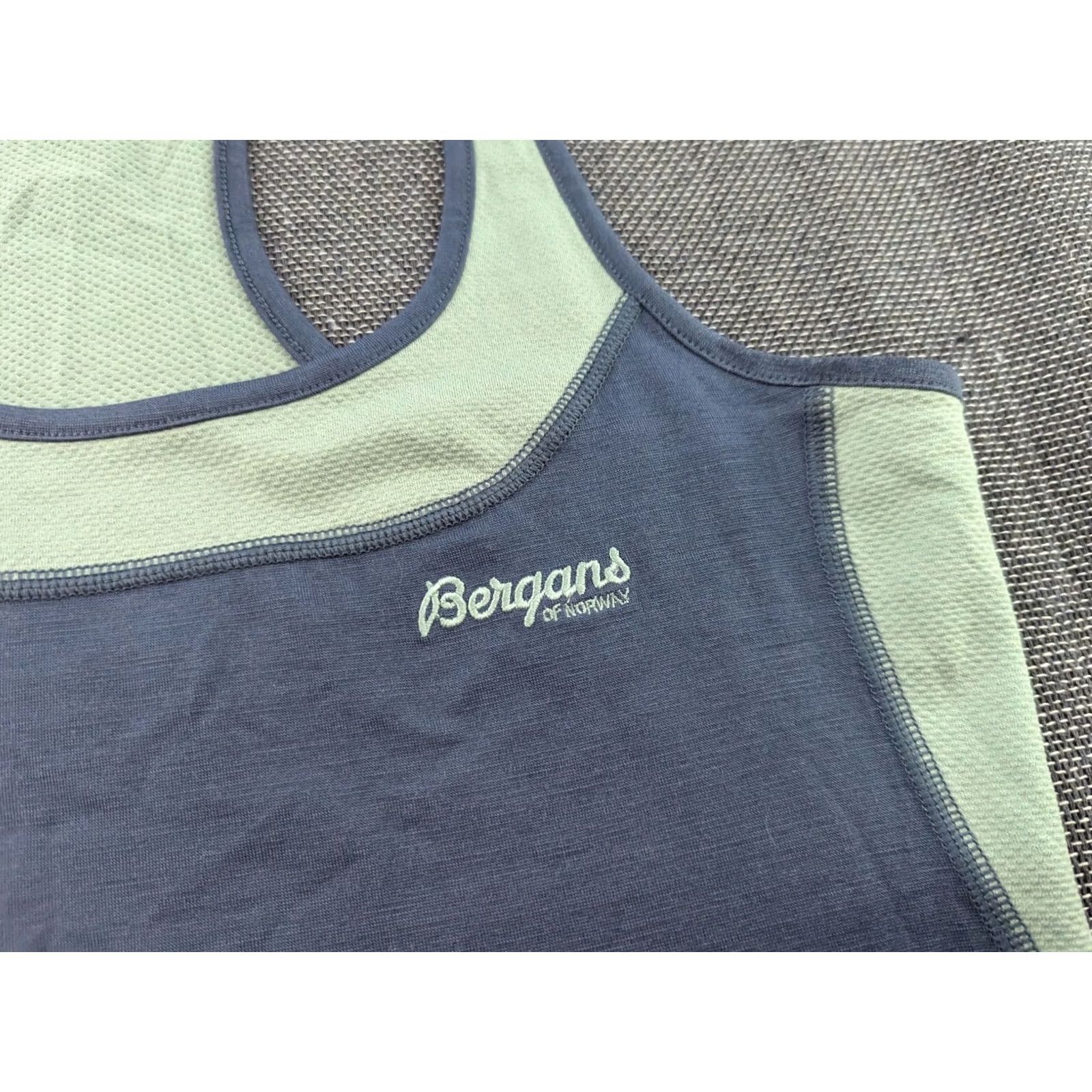 Vintage Bergans of Norway Womens Merino Wool Tank Top Singlet XS Track Field Shirt Top Shirt Size XS / US 0-2 / IT 36-38 - 3 Thumbnail