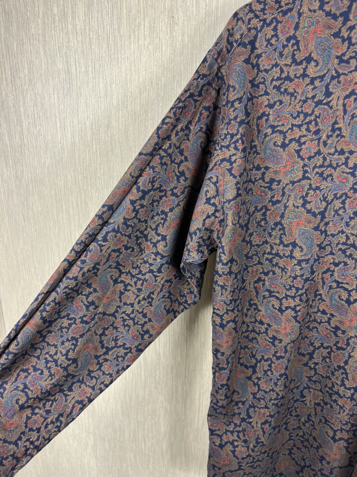 Gant Vintage 80s Gant baroque pattern retro pocket shirt cotton Size US M / EU 48-50 / 2 - 12 Thumbnail