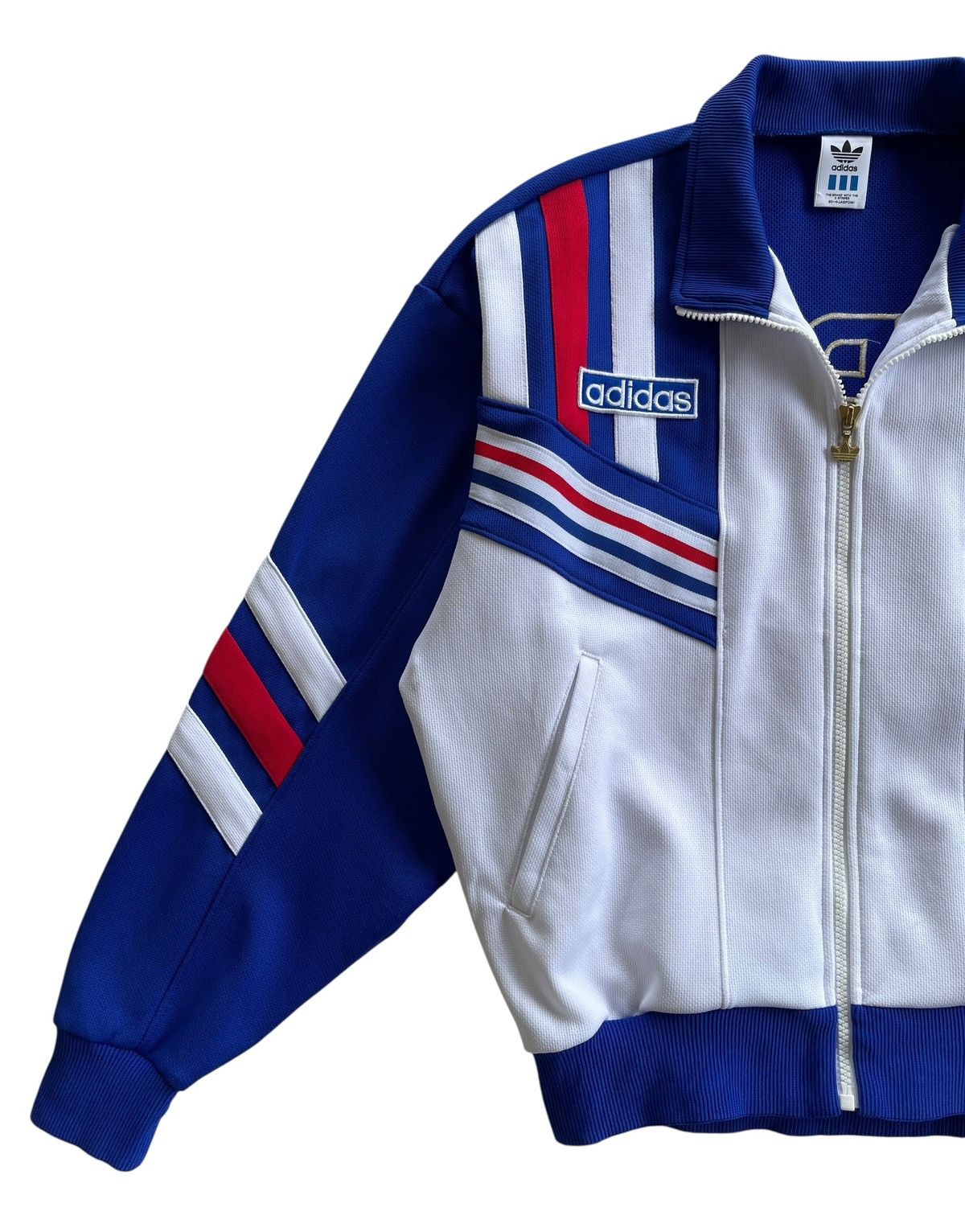 Vintage RARE 80s Adidas Descente Olympic Japan Tracktop Jacket Size US M / EU 48-50 / 2 - 3 Thumbnail