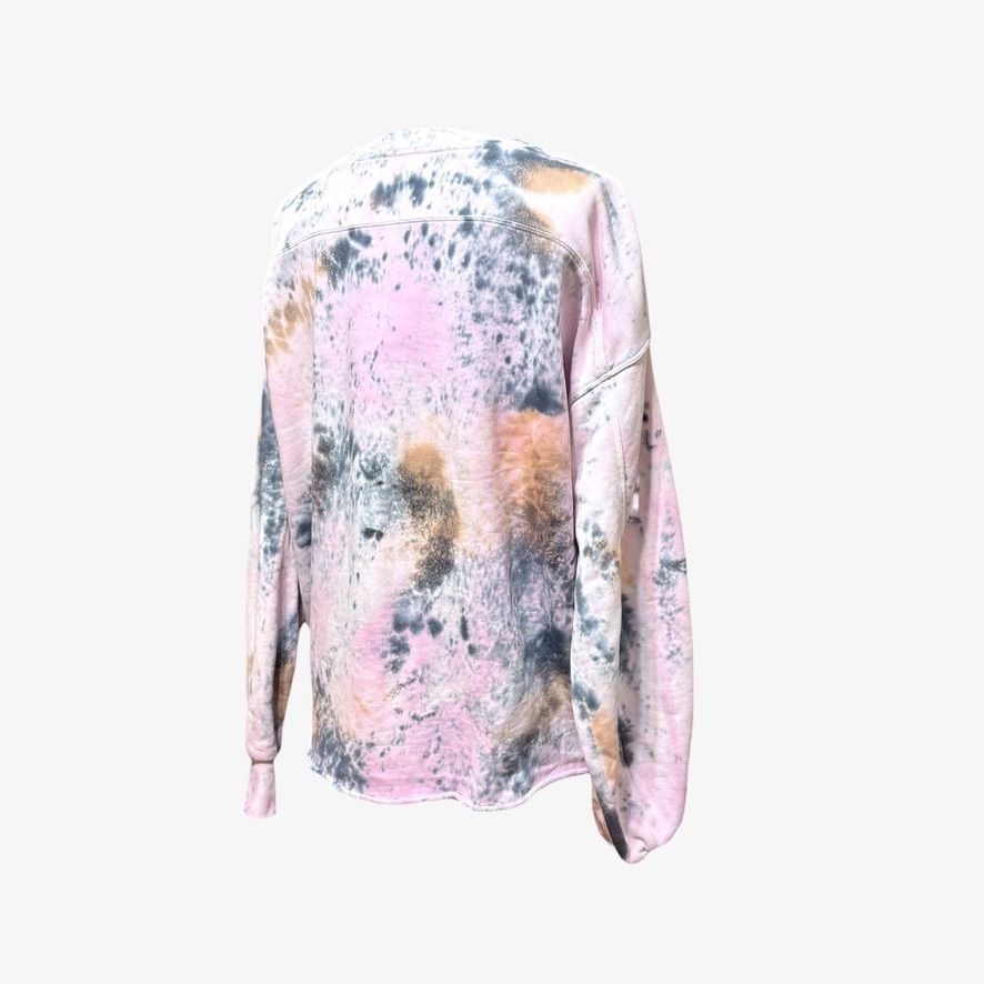 Lululemon Lululemon Cropped Perfectly Oversized Crew 8 Custom Tie Dye Size M / US 6-8 / IT 42-44 - 8 Thumbnail