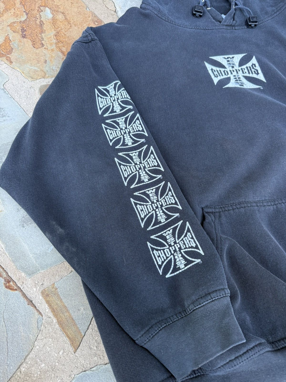 West Coast Choppers Vintage West Coast Choppers Hoodie Size XL Size US XL / EU 56 / 4 - 2 Thumbnail