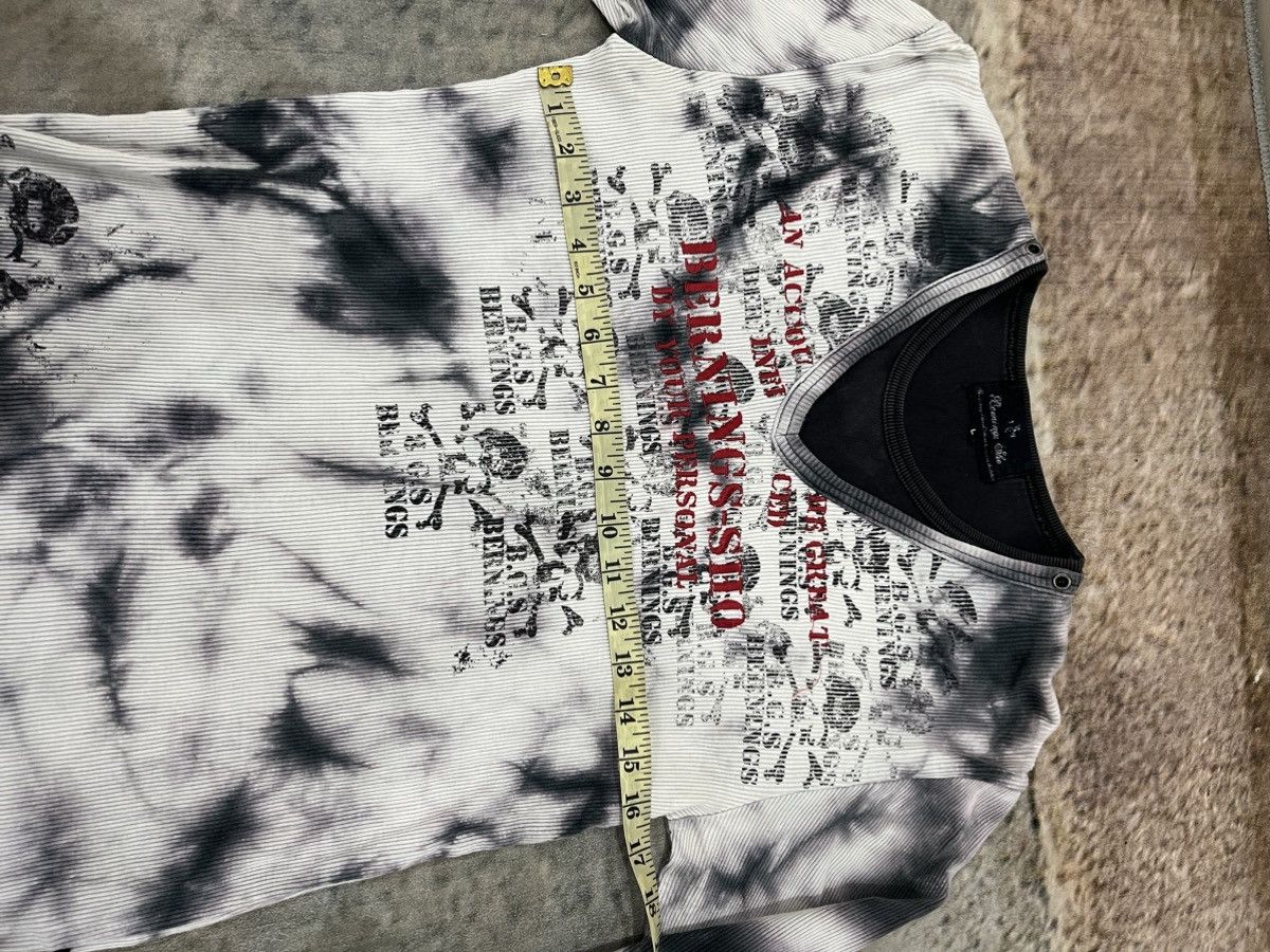 If Six Was Nine × Japanese Brand × Vintage Berning-Sho Blackwhite Tee Size US XS / EU 42 / 0 - 9 Thumbnail