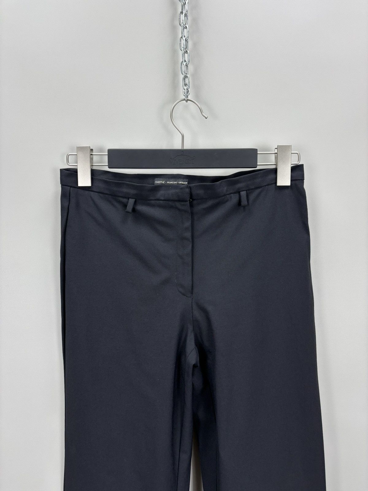 Marithe + Francois Girbaud Womens pants Marithe Francois Girbaud Size 44 Color Black Size 30" / US 8 / IT 44 - 3 Thumbnail