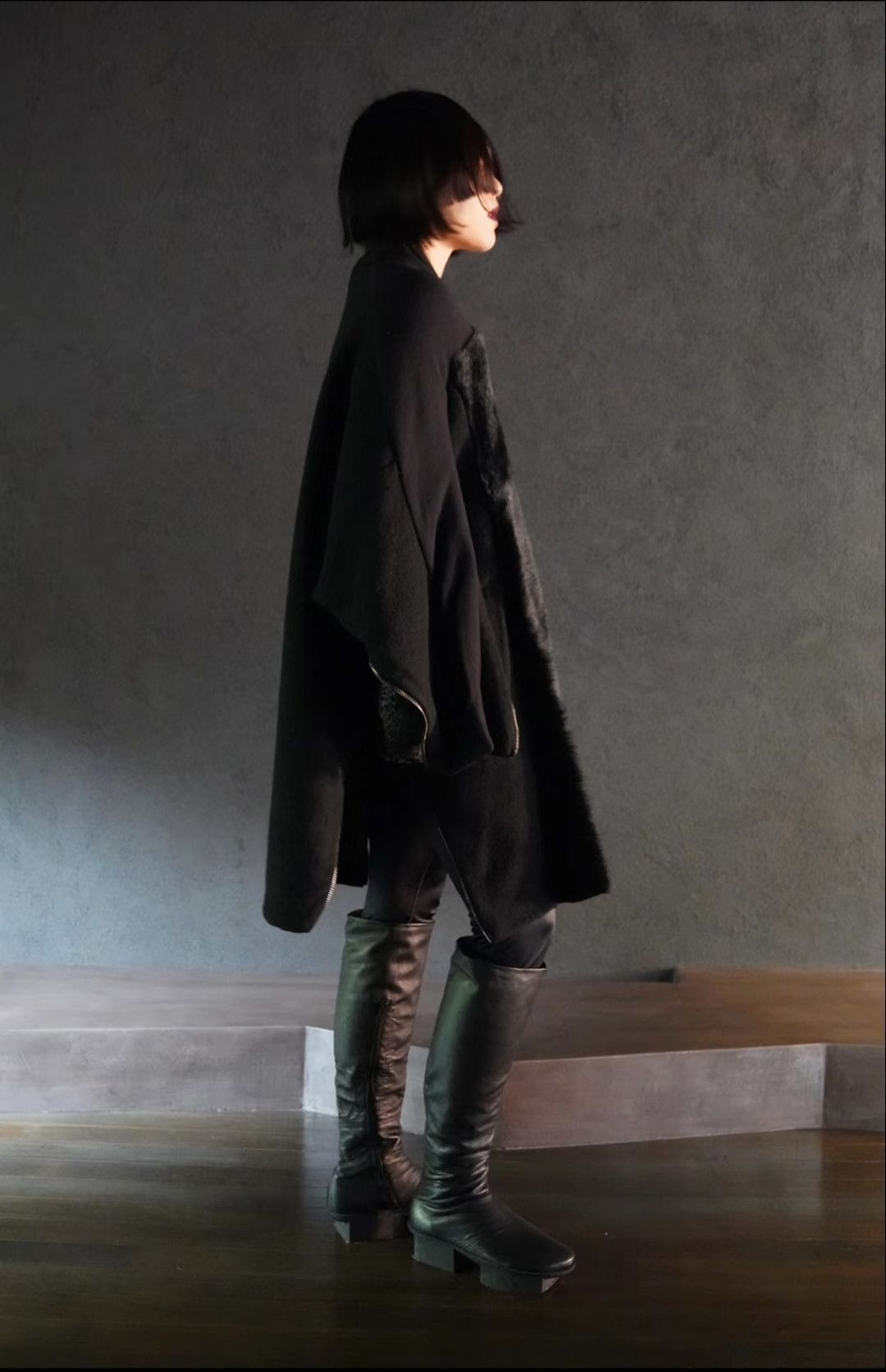 Other Alessandra Marchi Olll horsehair cashmere cocoon overcoat Size M / US 6-8 / IT 42-44 - 13 Thumbnail