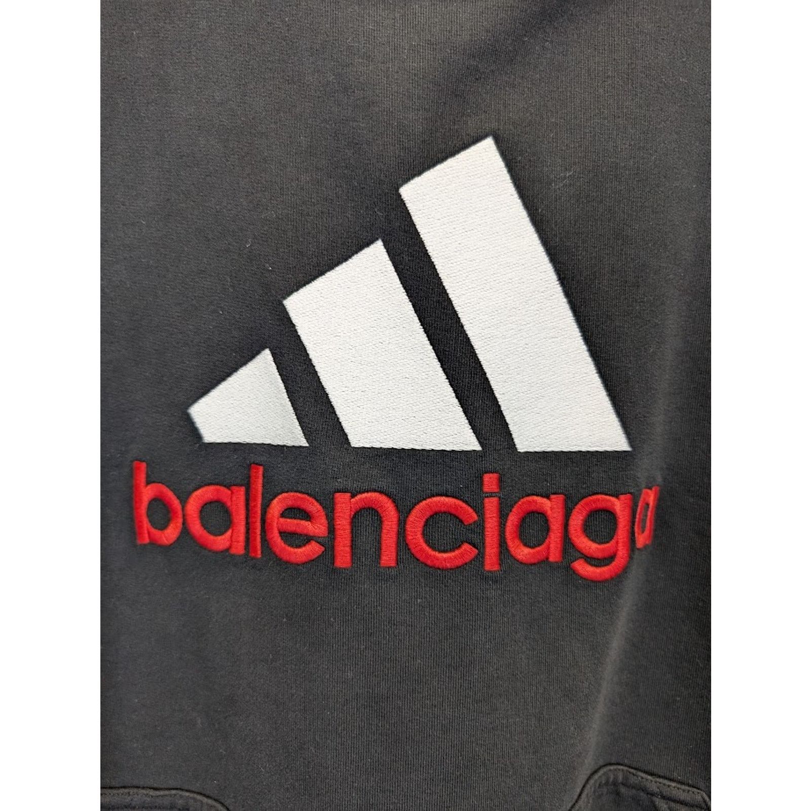 Adidas × Balenciaga o1rshd1 Hoodies in Black Size US L / EU 52-54 / 3 - 4 Thumbnail