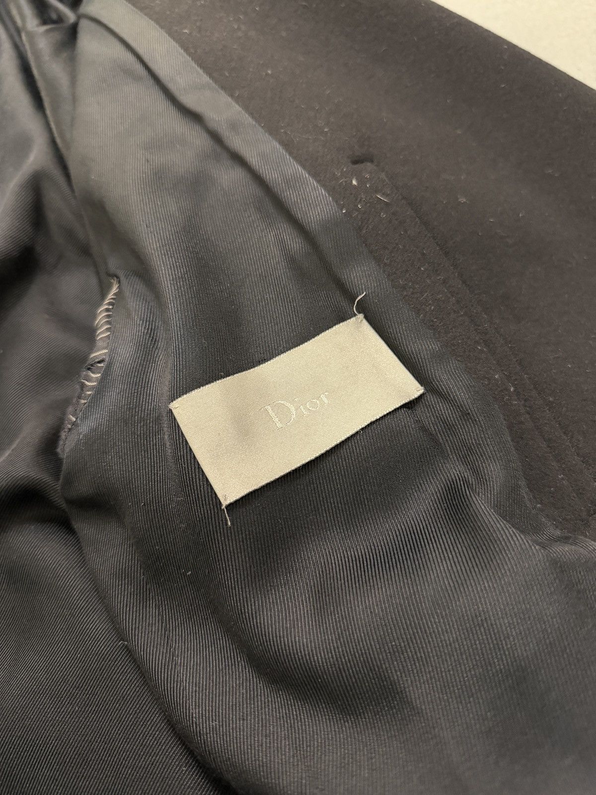 Dior Dior Homme Wool Double Breasted Peacoat Size US XL / EU 56 / 4 - 16 Thumbnail