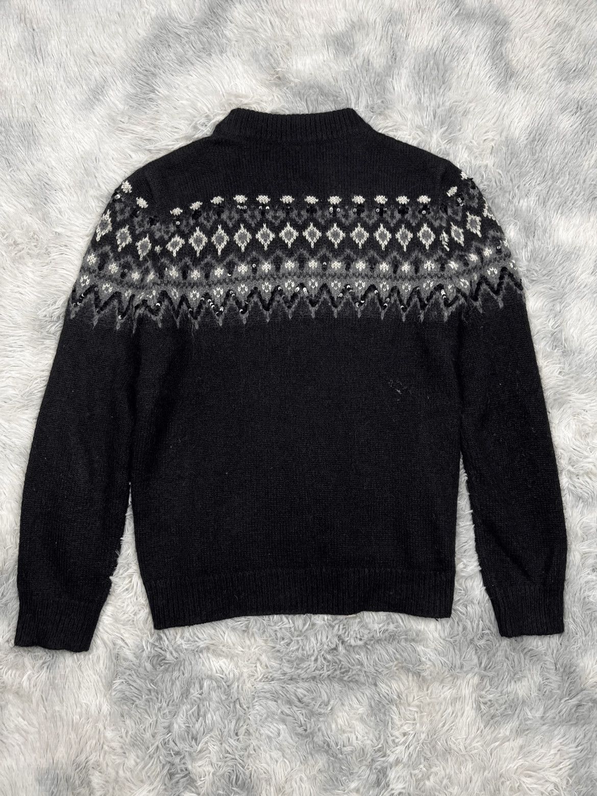 Saint Laurent Paris Saint Laurent Paris Saint Laurent Paris 16AW Scale Knitwea Size US M / EU 48-50 / 2 - 5 Thumbnail