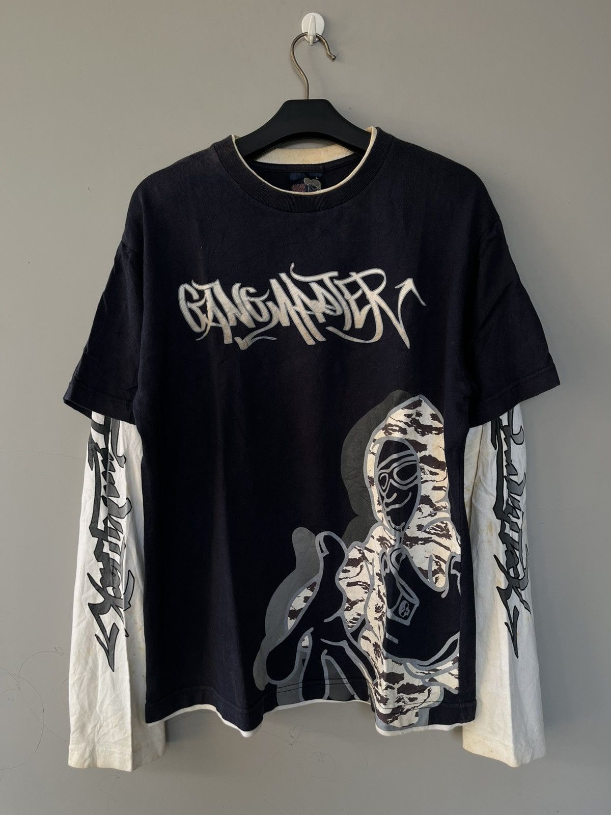 14th Addiction 2000s JAPANESE GRASS HITER POEM DOUBLE LAYER GOTHIC PUNK Y2K Size US L / EU 52-54 / 3 - 1 Thumbnail