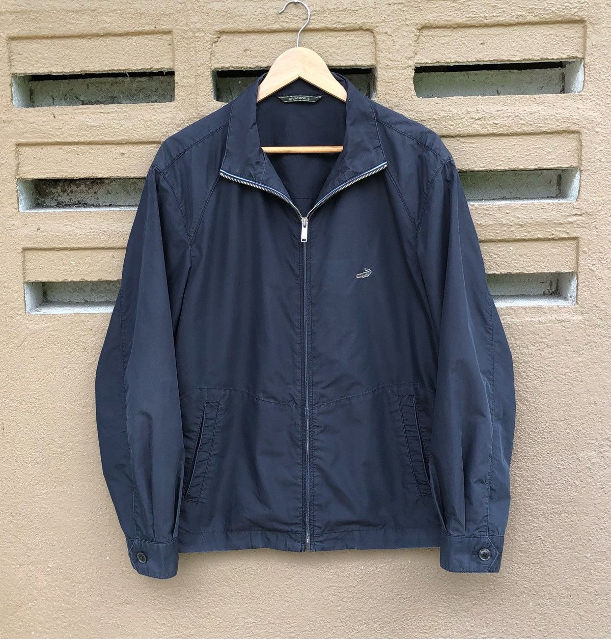 Japanese Brand Vintage Crocodile Zipper Bomber Jacket Size US L / EU 52-54 / 3 - 1 Thumbnail