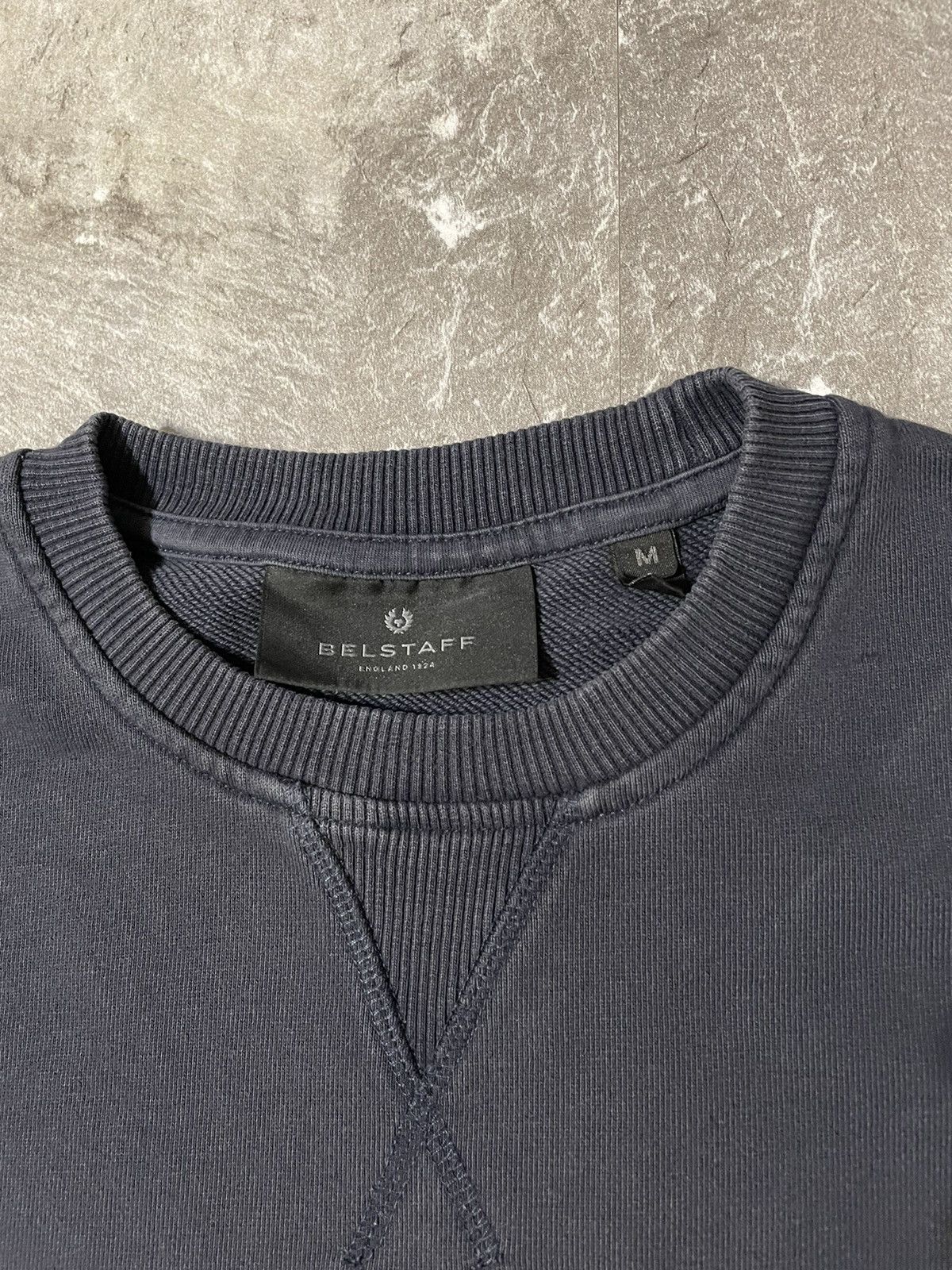 Belstaff BELSTAFF Patch Logo Embroidery Sweatshirt Size US M / EU 48-50 / 2 - 3 Thumbnail