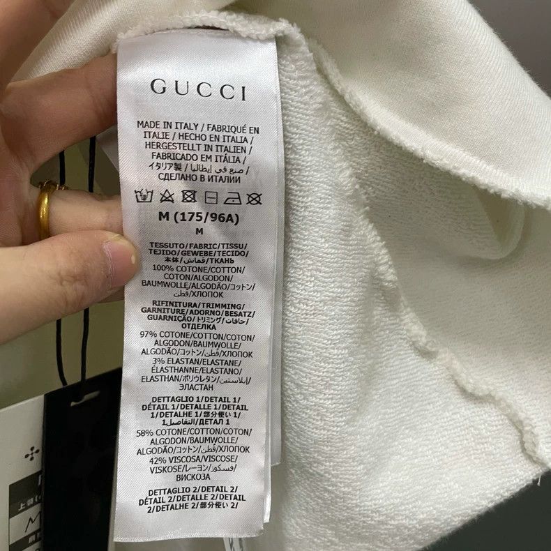 Gucci Gucci Adidas co-branded striped printed letter logo hoodie Size US M / EU 48-50 / 2 - 6 Thumbnail