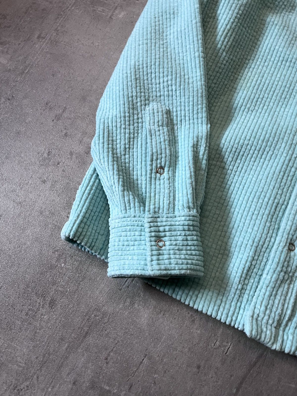 Acne Studios Acne Studios Corduroy mint cotton overshirt light jacket Size US M / EU 48-50 / 2 - 6 Thumbnail