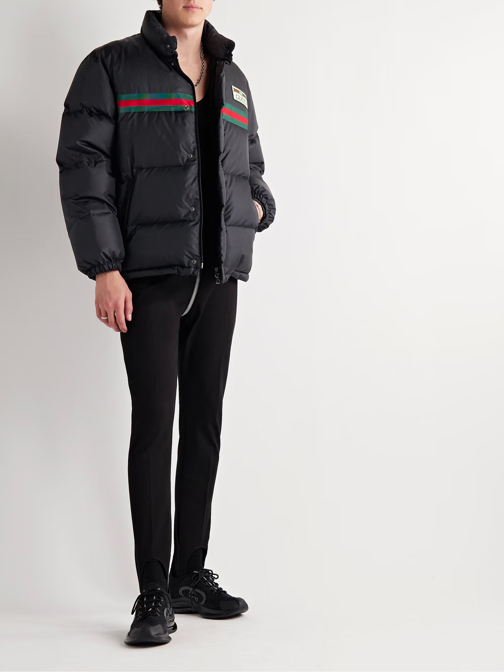 Gucci o1s1wg110125 Water Repellent Down Jacket in Black Size US S / EU 44-46 / 1 - 2 Thumbnail
