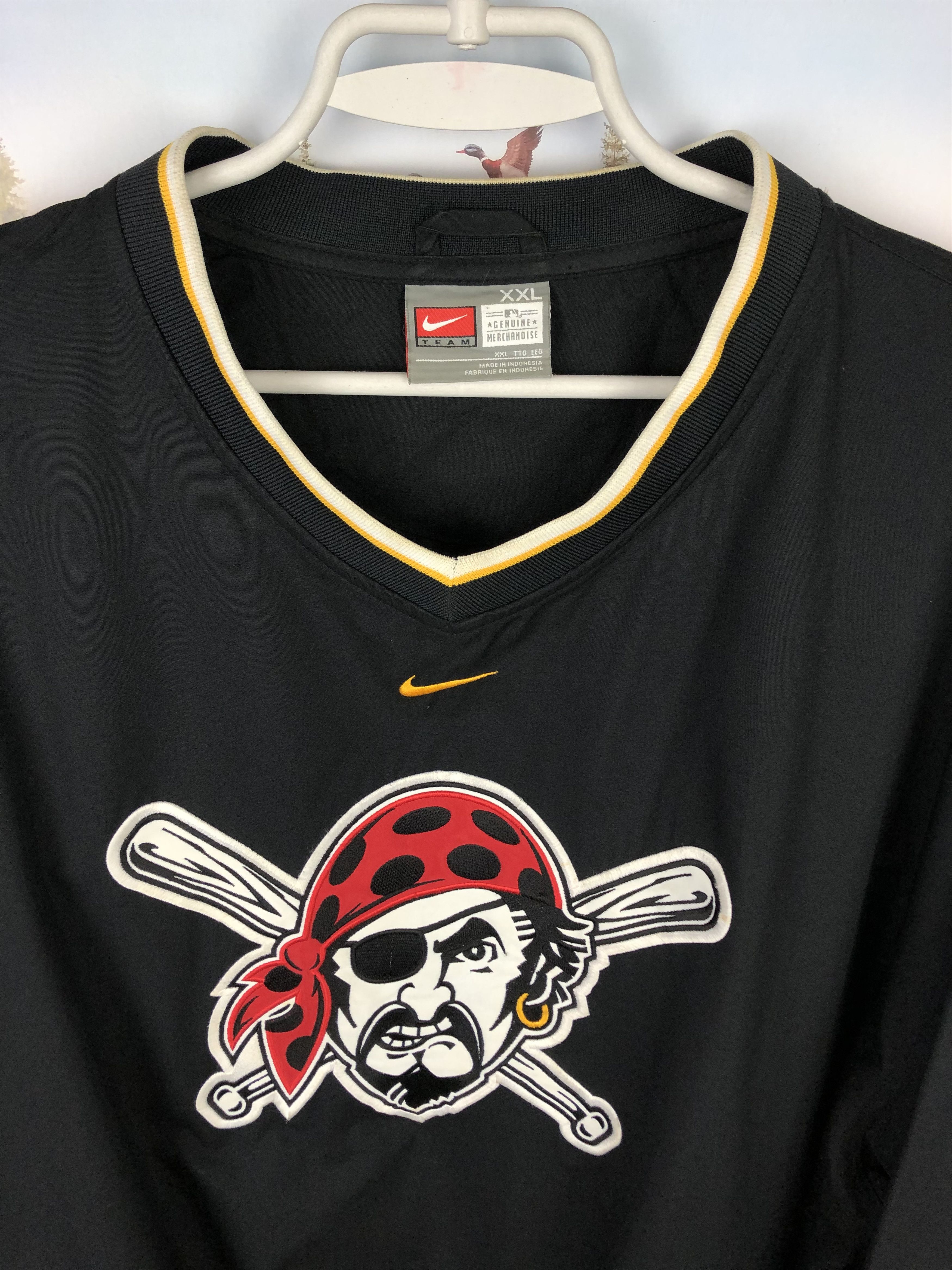 Nike Vintage Nike Pittsburgh Pirates Windbreaker Sweatshirt Size US XXL / EU 58 / 5 - 4 Thumbnail