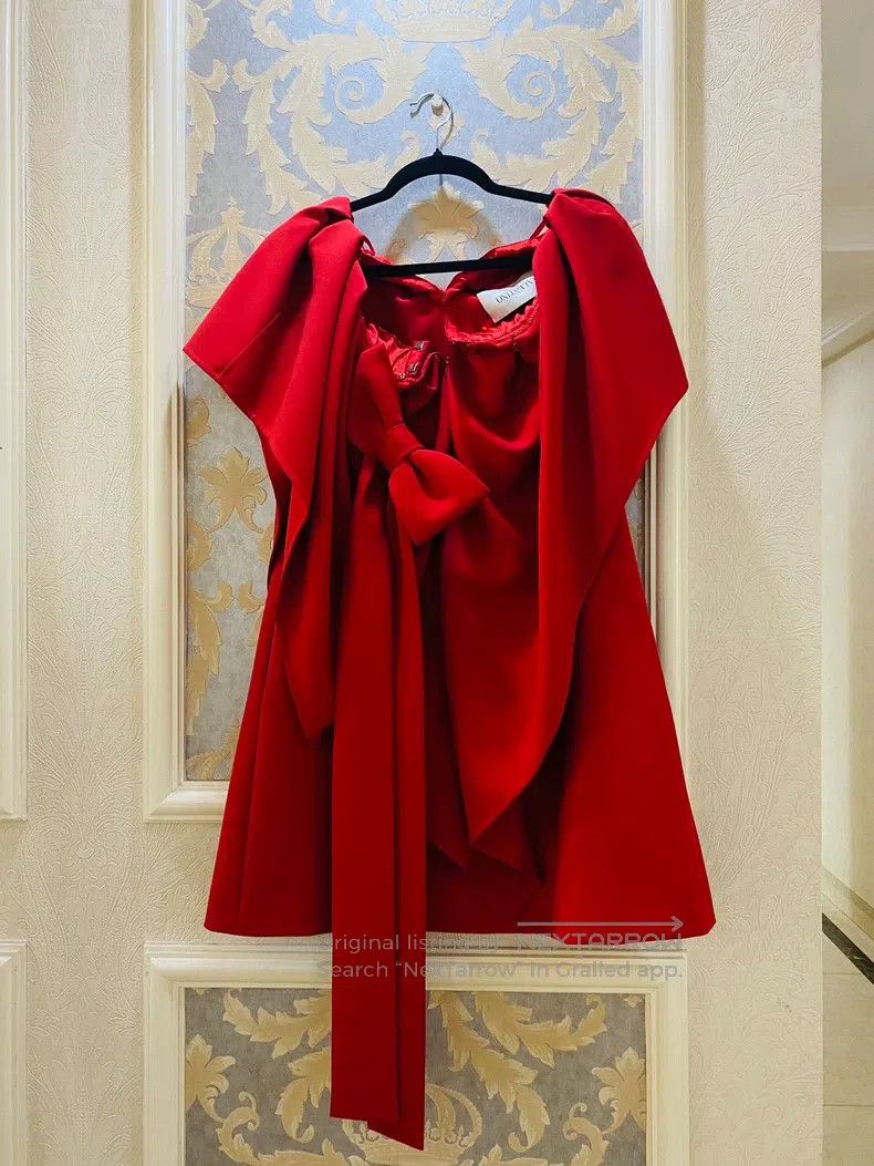 Valentino Valentino Bow dress dress Size S / US 4 / IT 40 - 3 Thumbnail