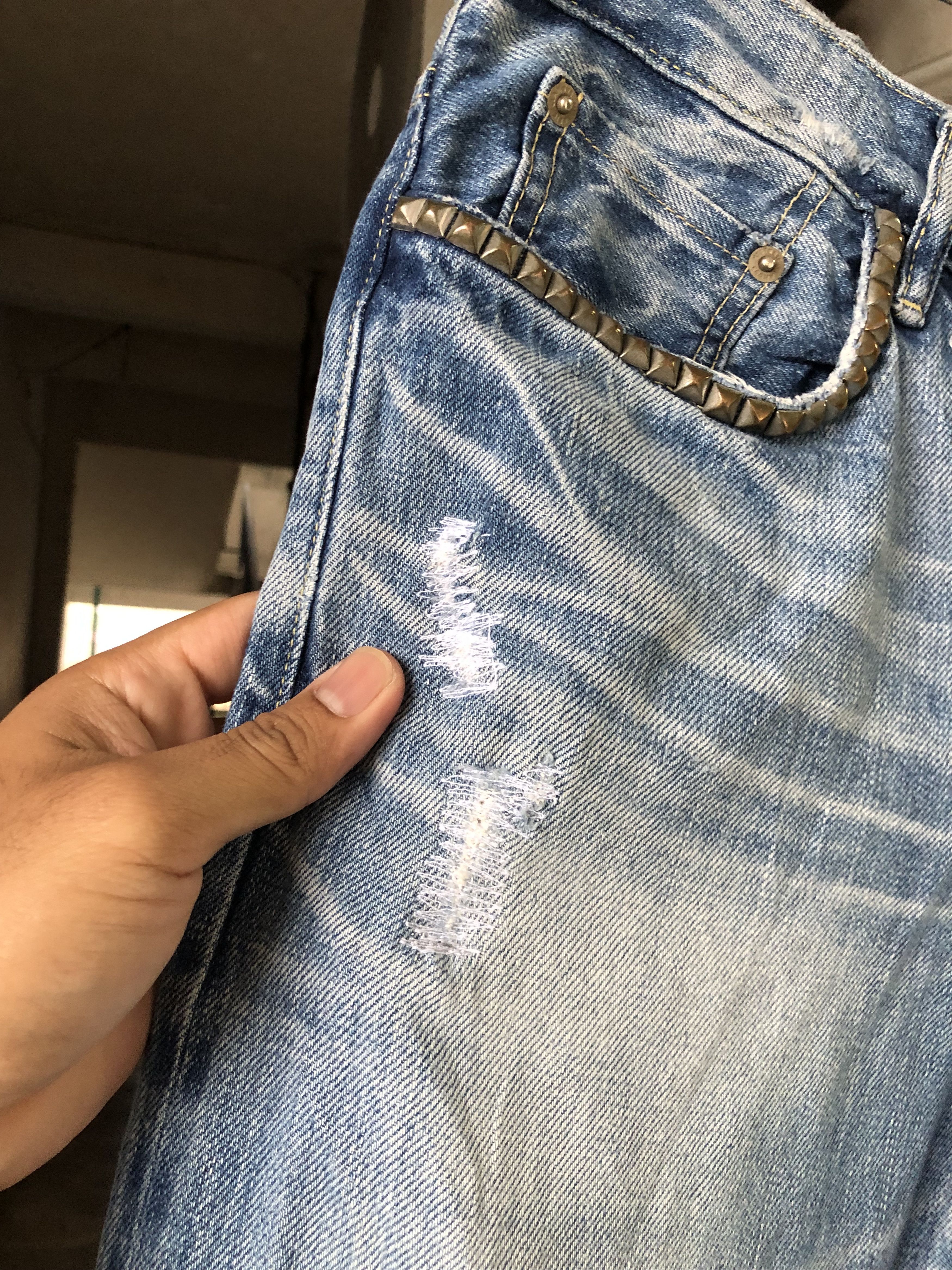 Hysteric Glamour Vintage Hysteric Glamour Selvedge Straight Cut Jeans Size US 30 / EU 46 - 4 Thumbnail