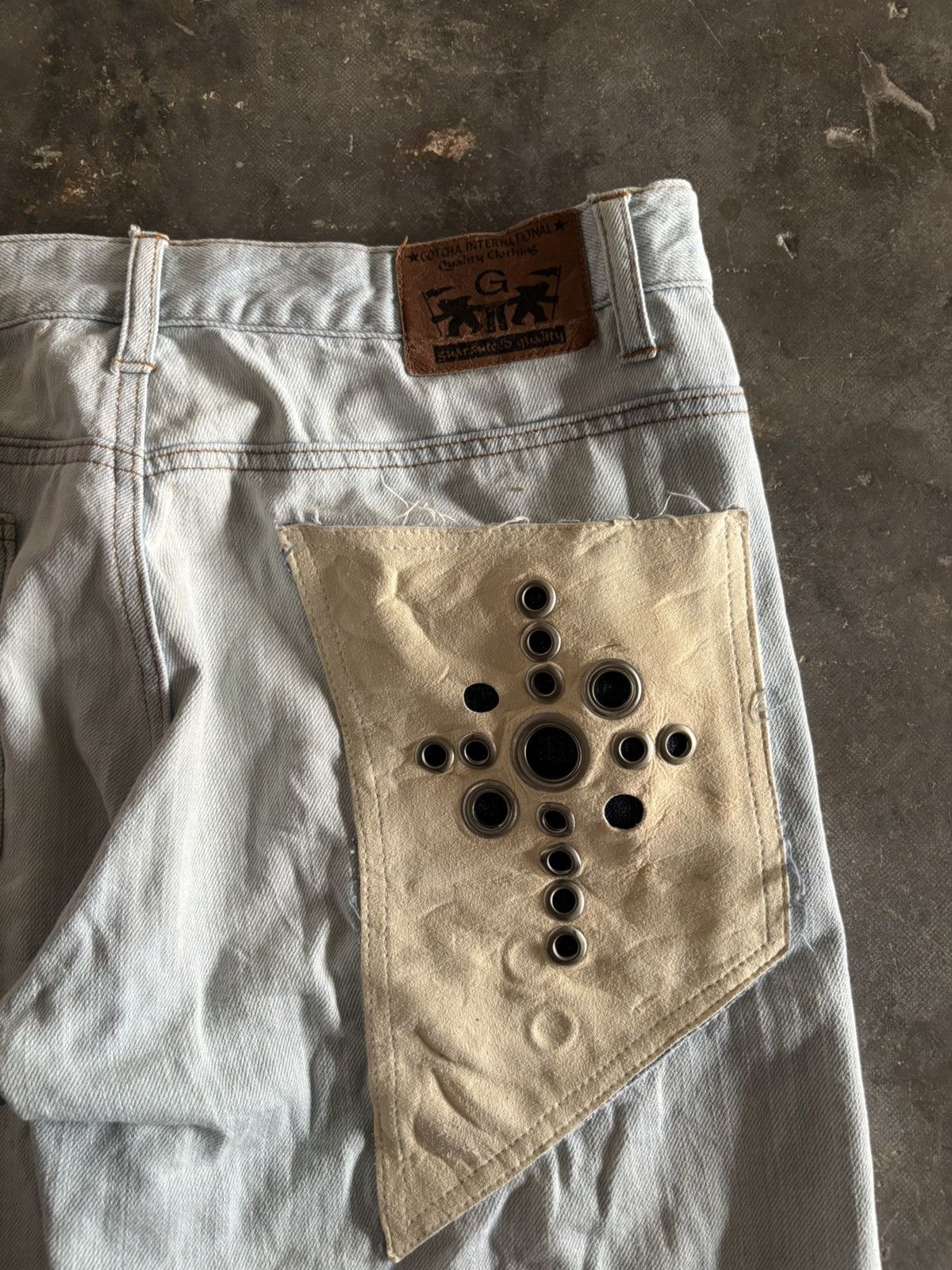 Gotcha SICK Y2K GOTCHA JORTS SHORT JEANS DOPE DESIGN Size US 30 / EU 46 - 15 Thumbnail