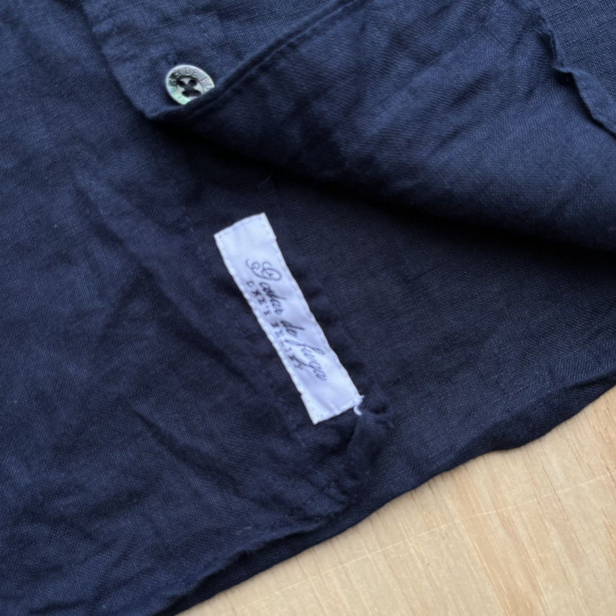 GOSTAR DE FUGA GOSTAR DE FUGA LINEN LONG SLEEVE SHIRT like CDG / HYSTERIC Size M / US 6-8 / IT 42-44 - 3 Thumbnail