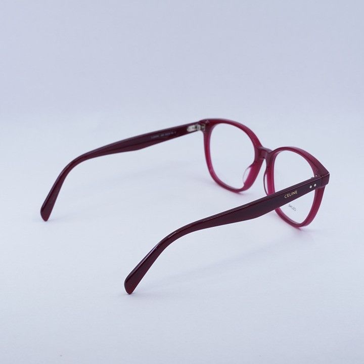 Celine Celine CL50099I 069 Eyeglasses Burgundy 55mm Square Frame Size ONE SIZE - 10 Thumbnail