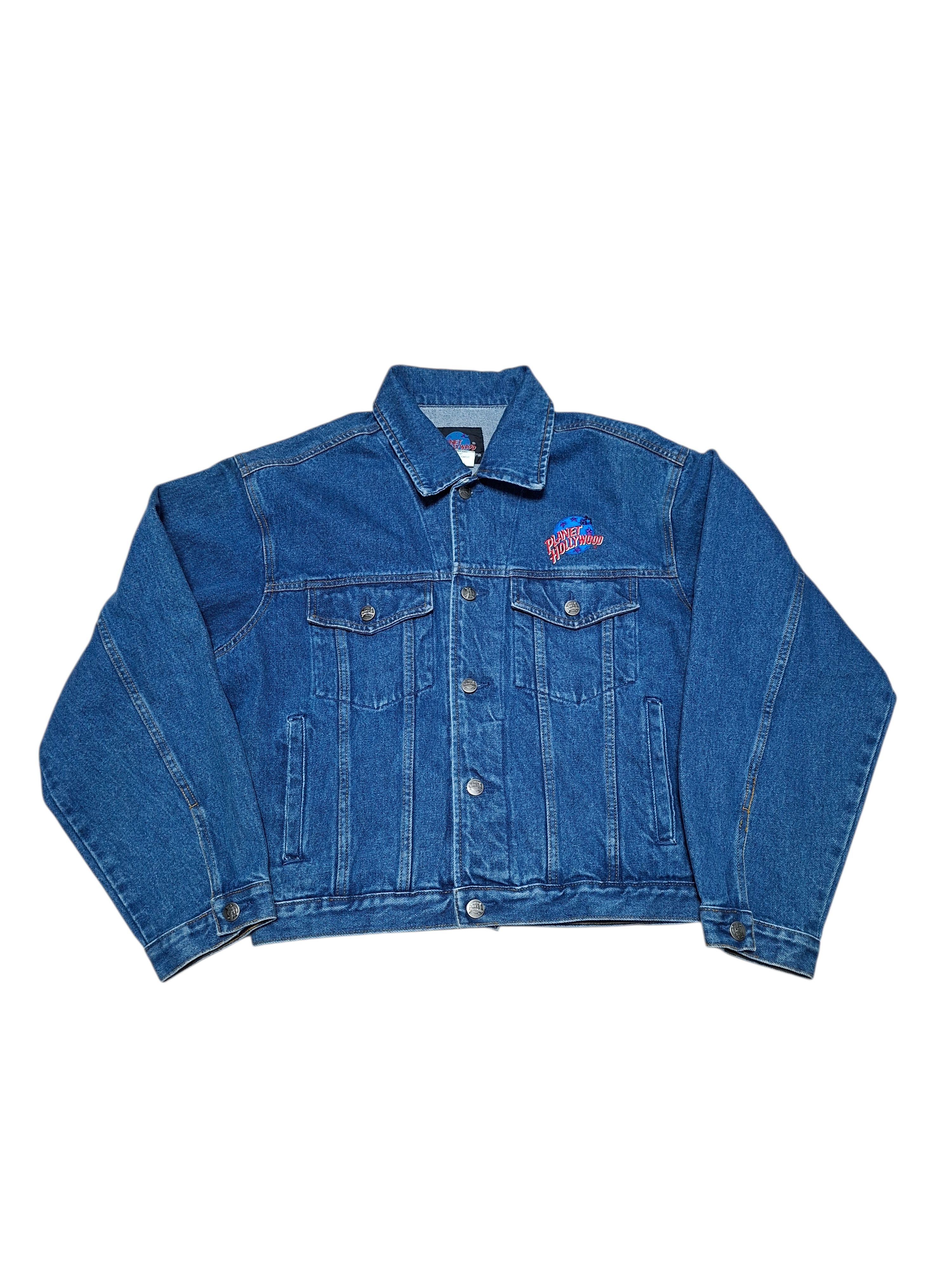 Planet Hollywood PLANET HOLLYWOOD SAN FRANCISCO VINTAGE DENIM JACKET Size US M / EU 48-50 / 2 - 3 Thumbnail