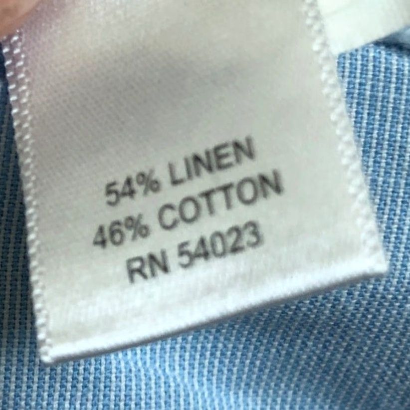 Banana Republic Banana Republic Mens Pants Tan Modern Relaxed Fit Linen Cotton Blend 35x32 Pants Casual Work Formal Shirt Size US 35 - 5 Thumbnail