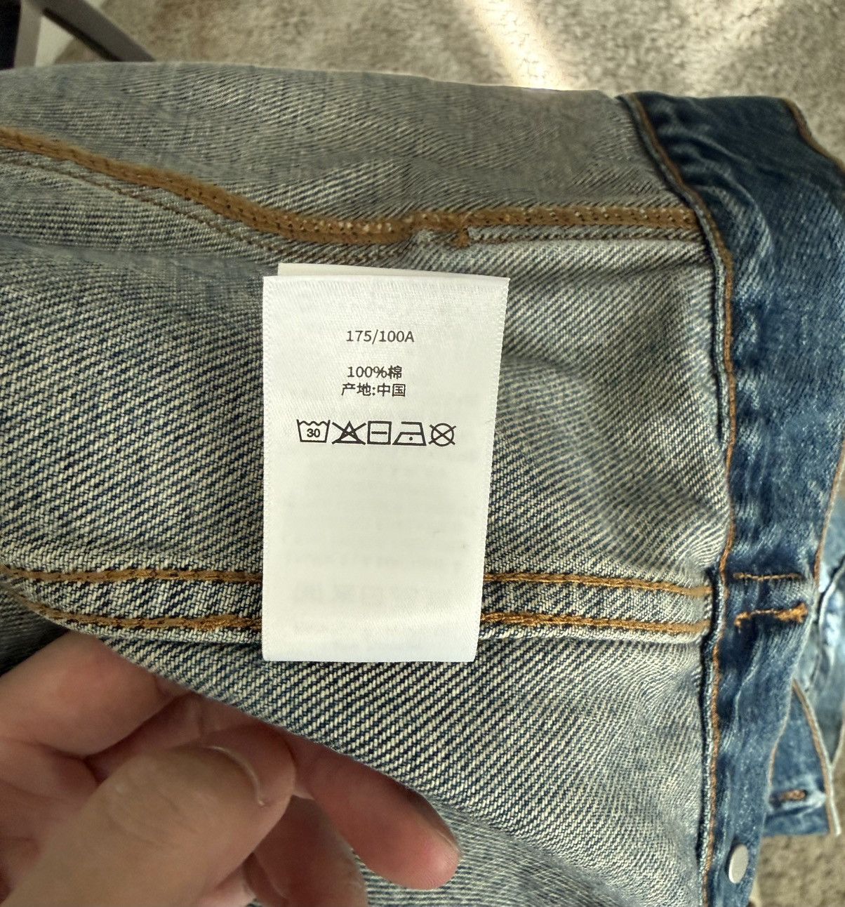 Stussy TRUCKER JACKET DENIM Size US L / EU 52-54 / 3 - 7 Thumbnail