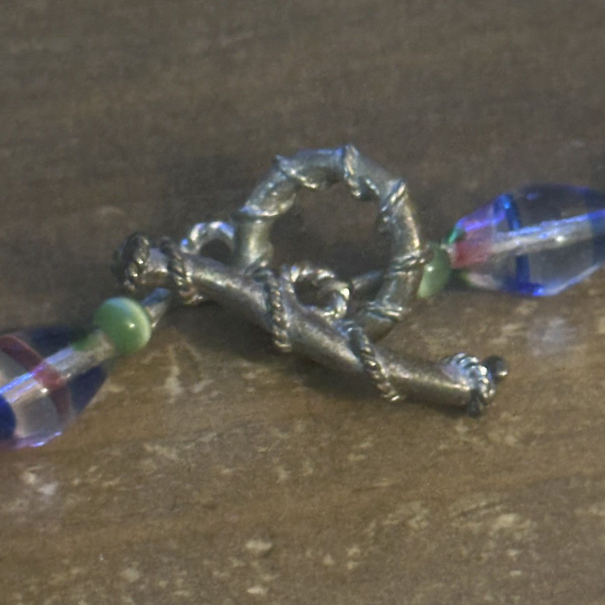 Vintage Vintage glass bead fish necklace Size ONE SIZE - 5 Thumbnail