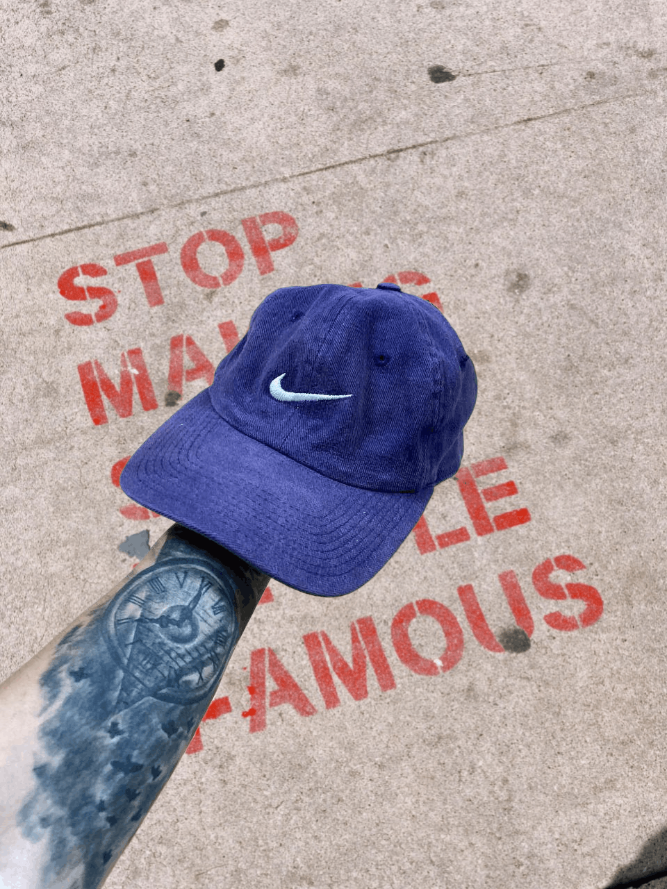 Nike VINTAGE NIKE CENTER SWOOSH cap Size ONE SIZE - 1 Thumbnail