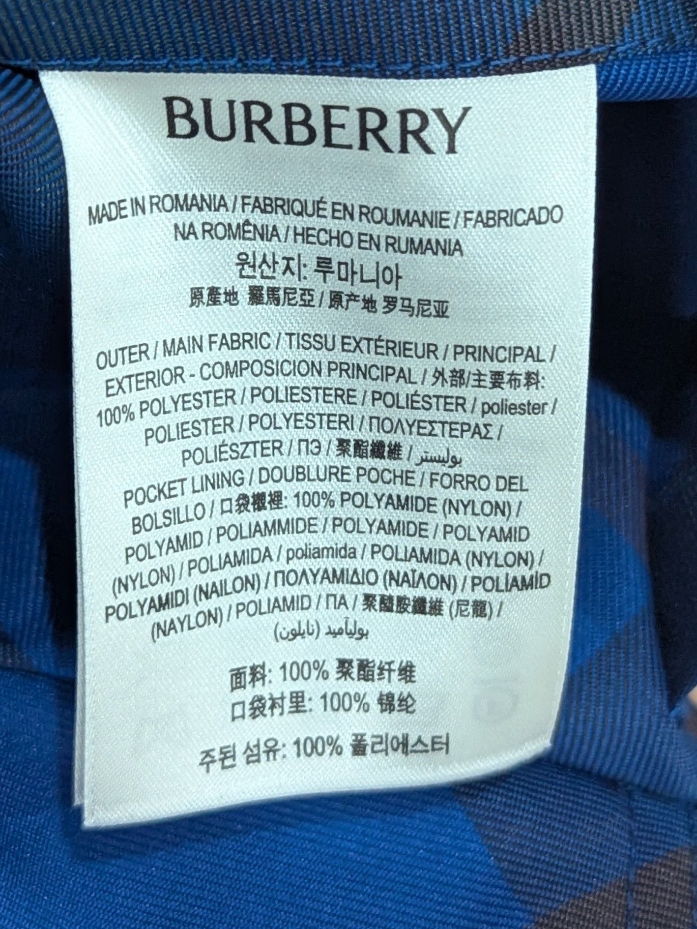Burberry Burberry Wool Checkered Trousers Pants Blue Large Size US 34 / EU 50 - 8 Thumbnail