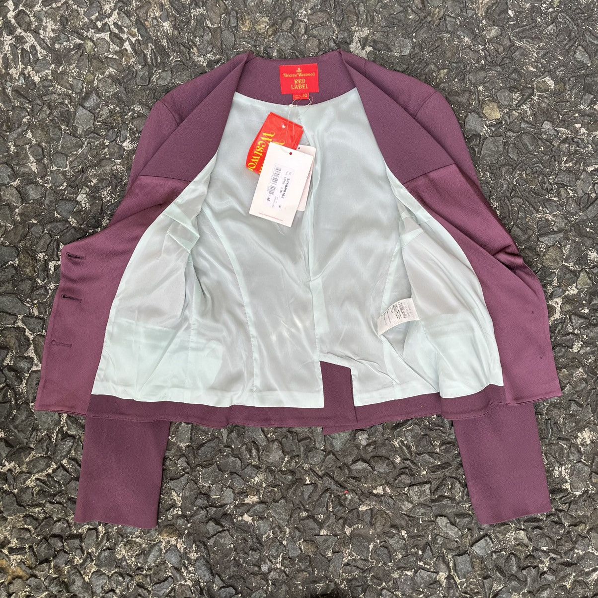 Vivienne Westwood Vivienne Westwood Red Label 2013 Draped Satin-Lapel Jacket Size S / US 4 / IT 40 - 14 Thumbnail
