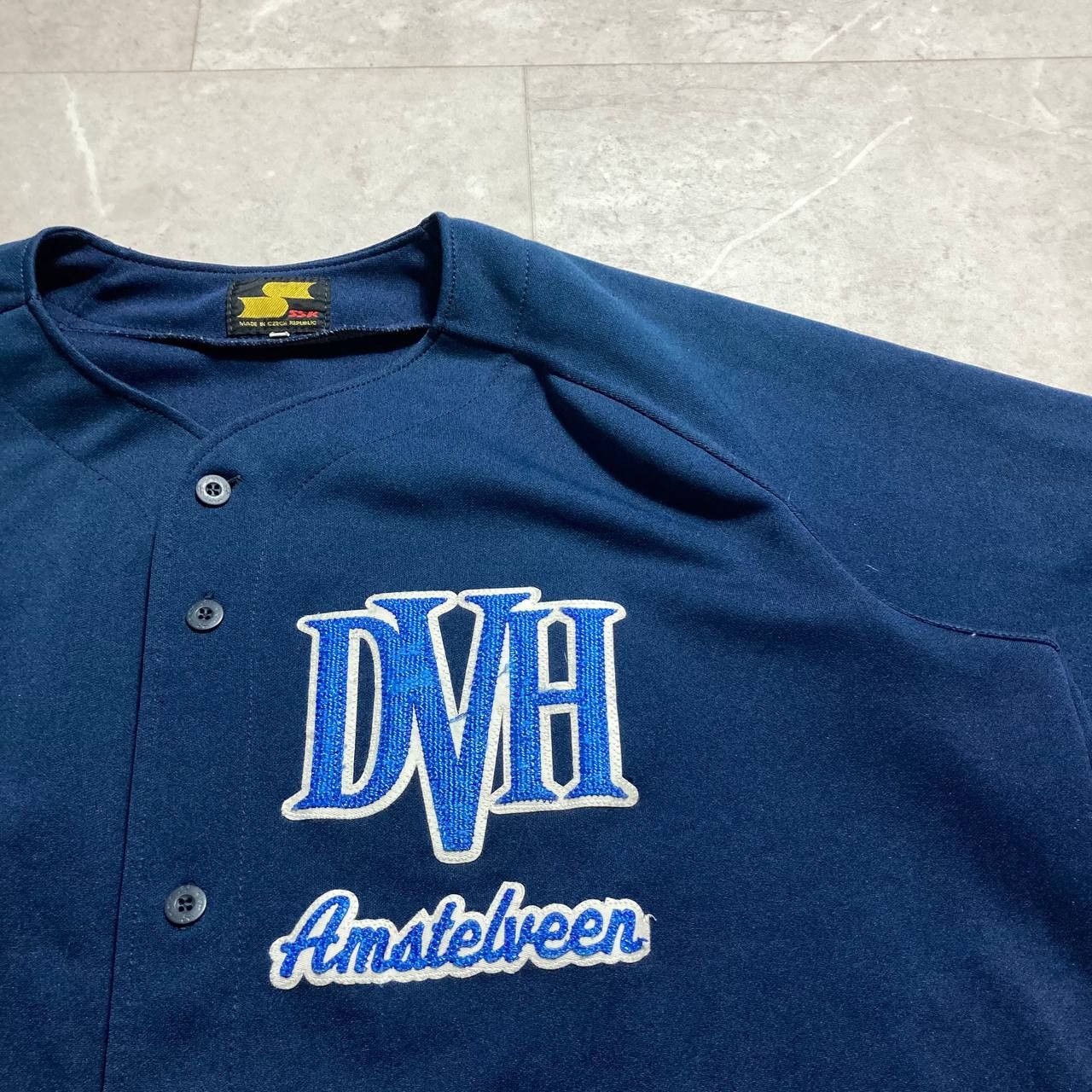 MLB Vintage DVH Amstelveen Netherlands Dutch Baseball Size US XXL / EU 58 / 5 - 2 Thumbnail