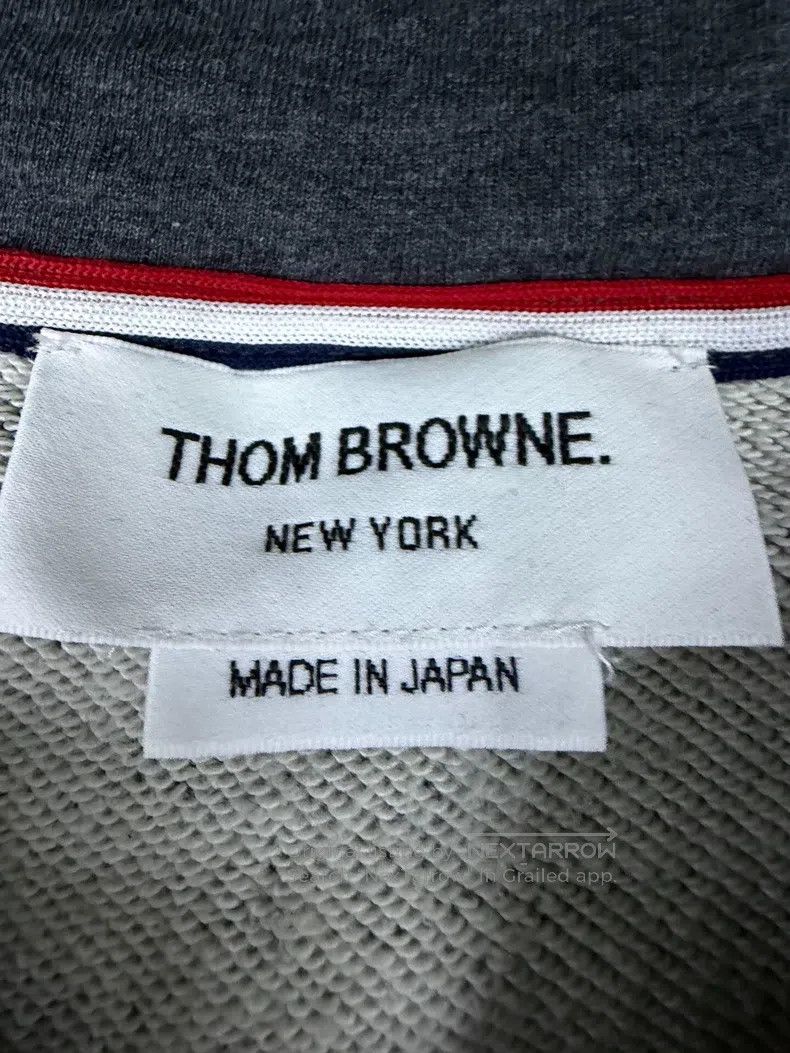 Thom Browne Thom Browne Gray zipper jacket Size US XL / EU 56 / 4 - 3 Thumbnail