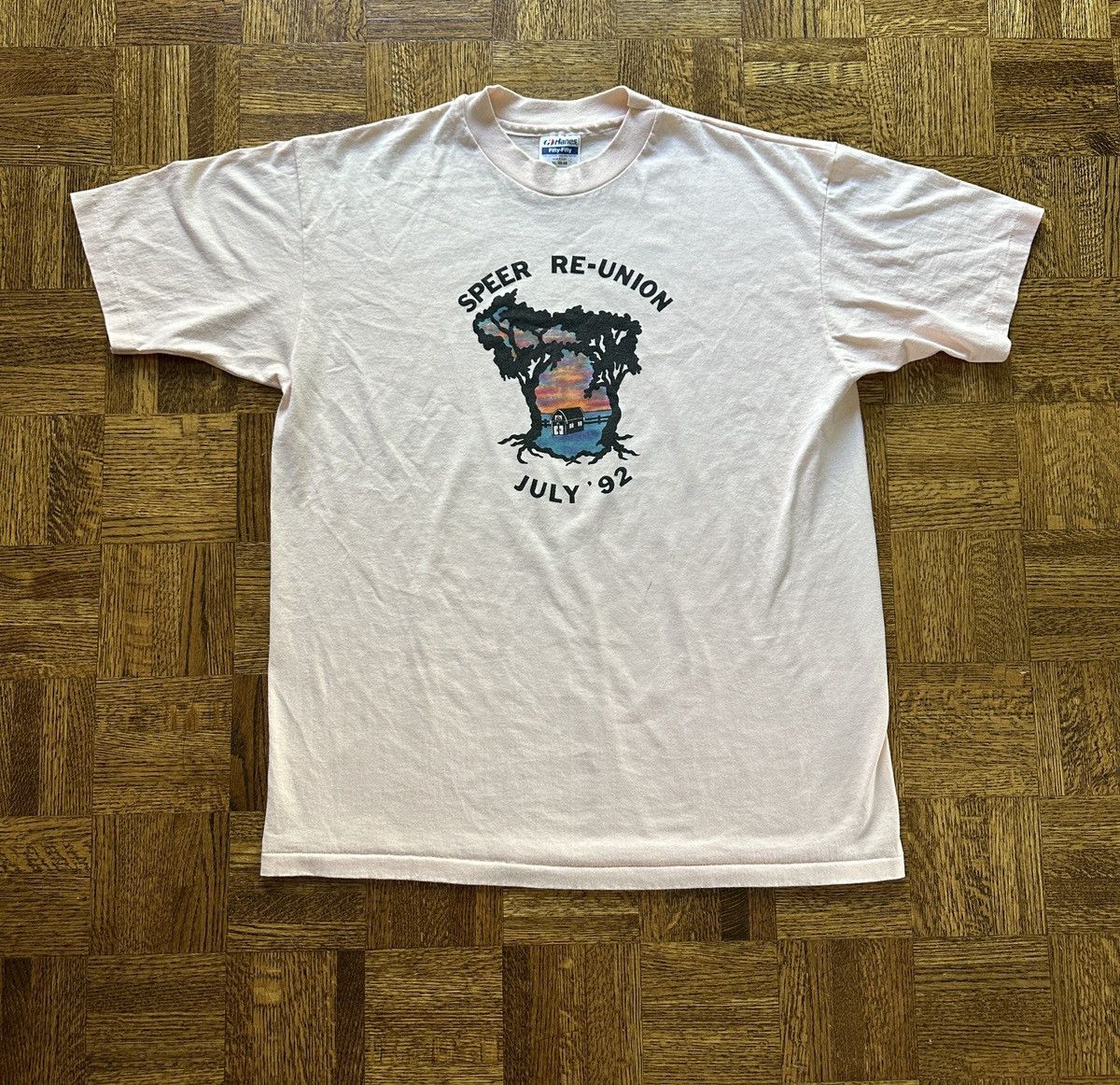 Vintage Vintage 90s Michigan Speer Reunion Graphic Tee Size US XL / EU 56 / 4 - 2 Thumbnail
